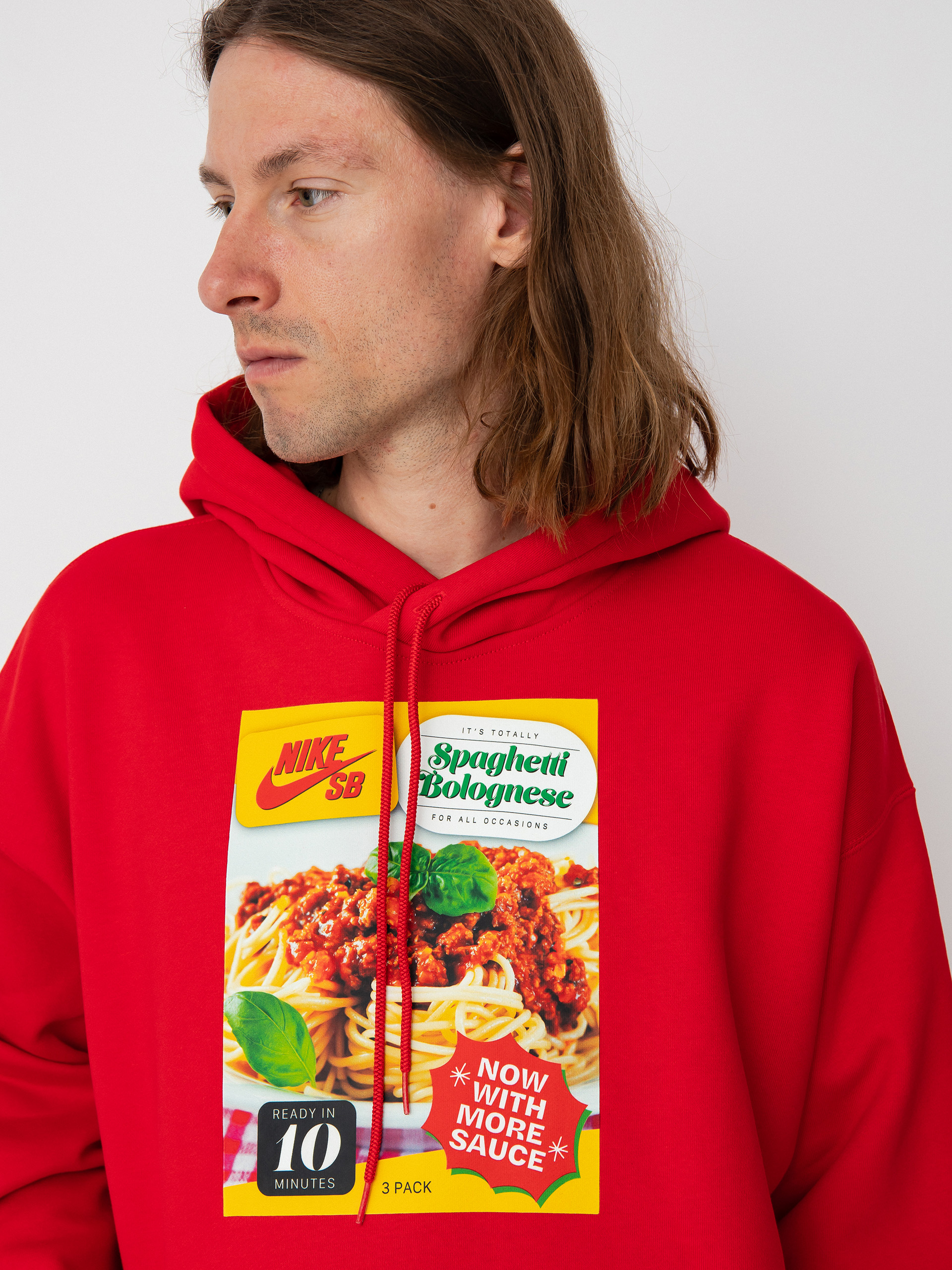 Nike SB Slowburn GFX HD Hoodie (university red)