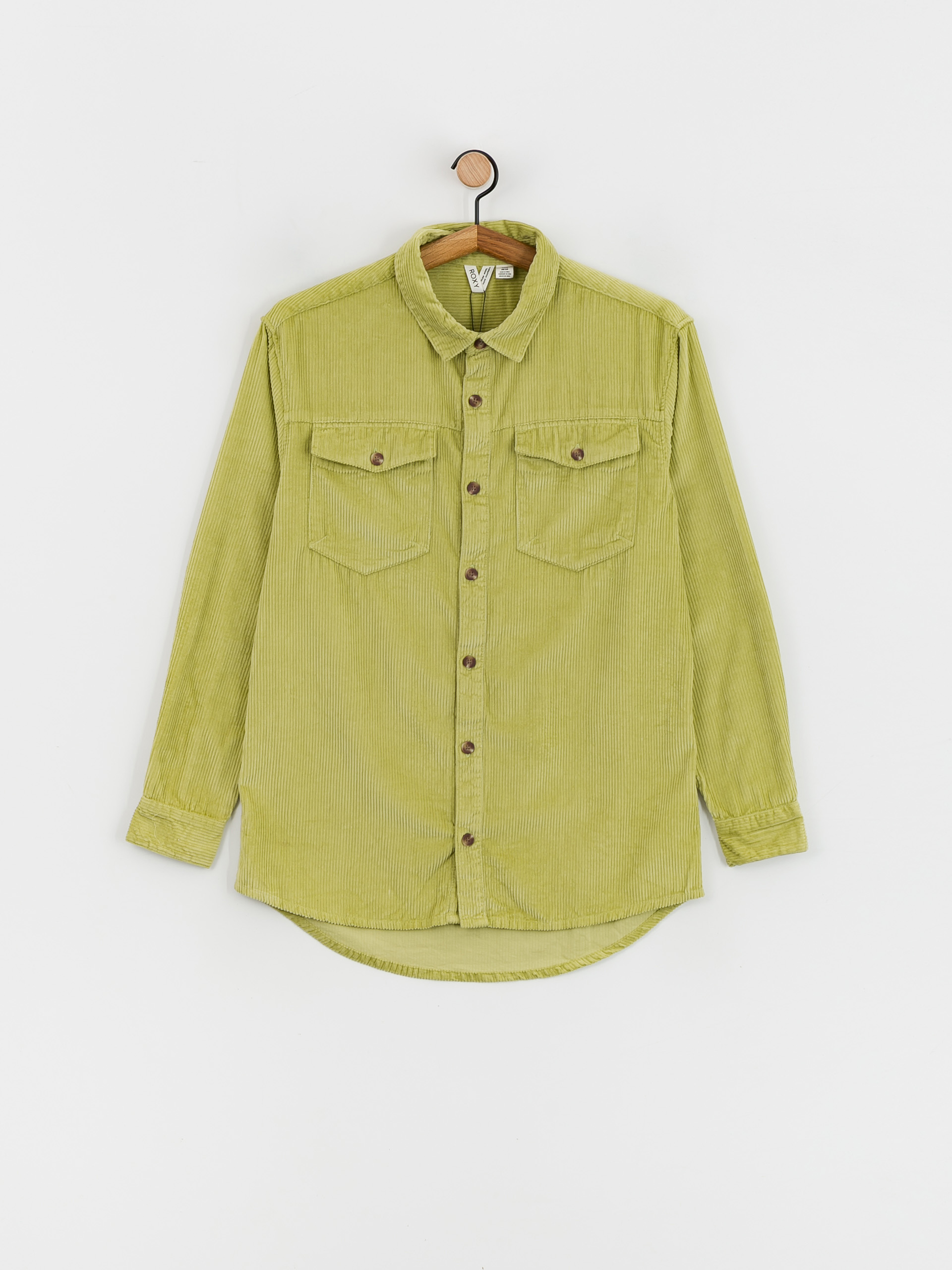 Roxy Let It Go Cord Shirt Wmn (fern)