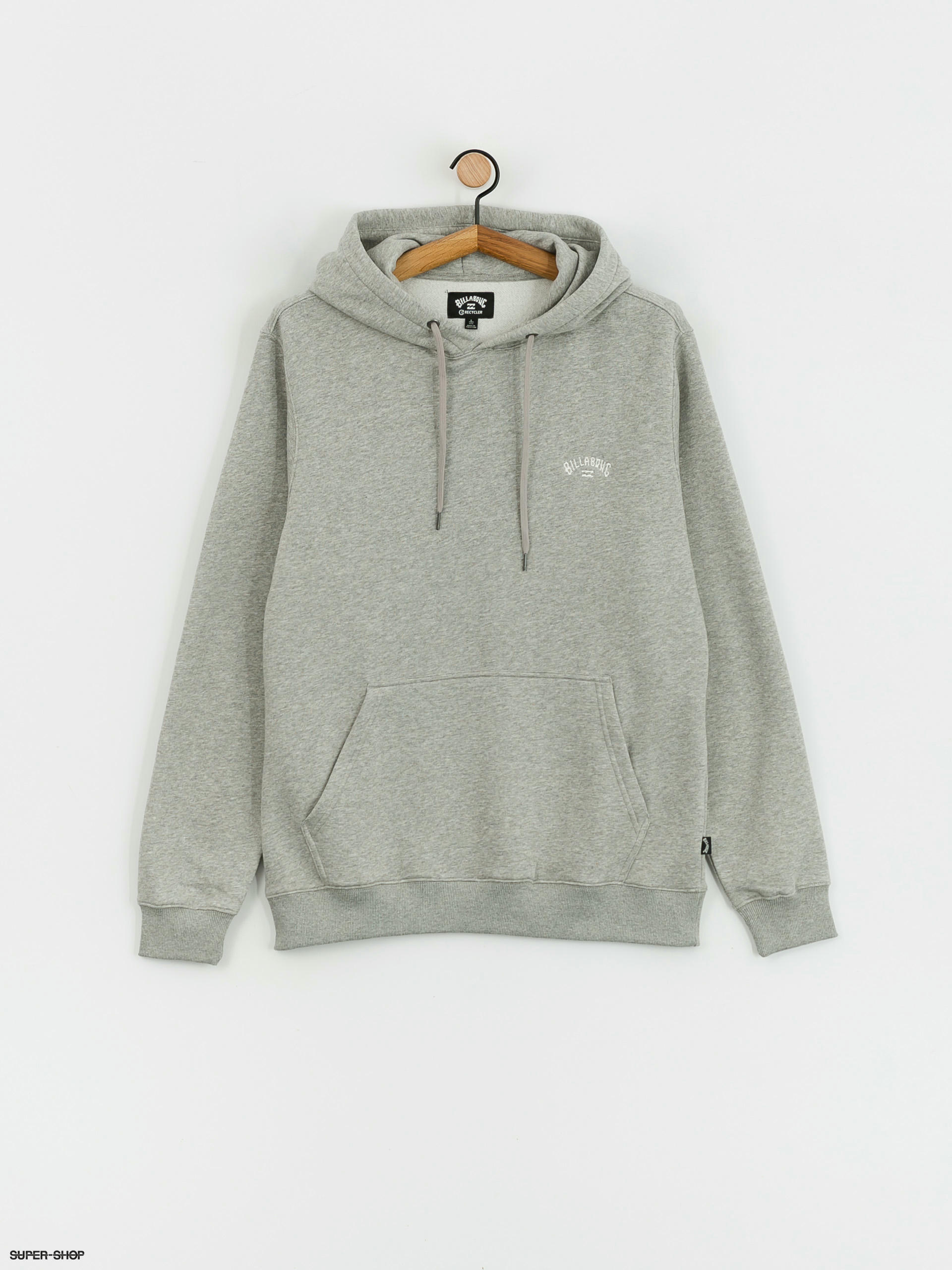 Stussy arch clearance hoodie grey