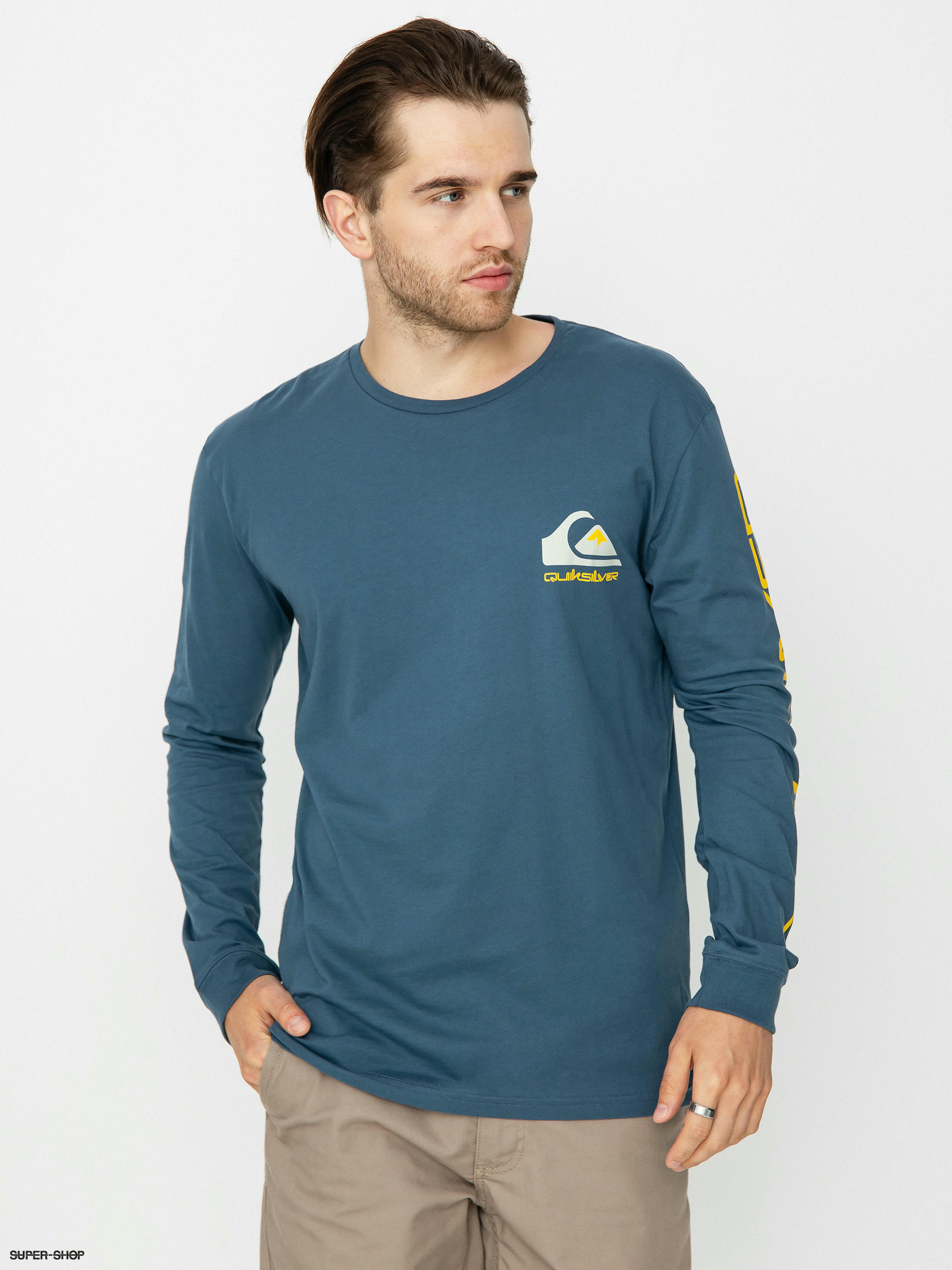 Quiksilver Omni Logo Longsleeve (bering sea)