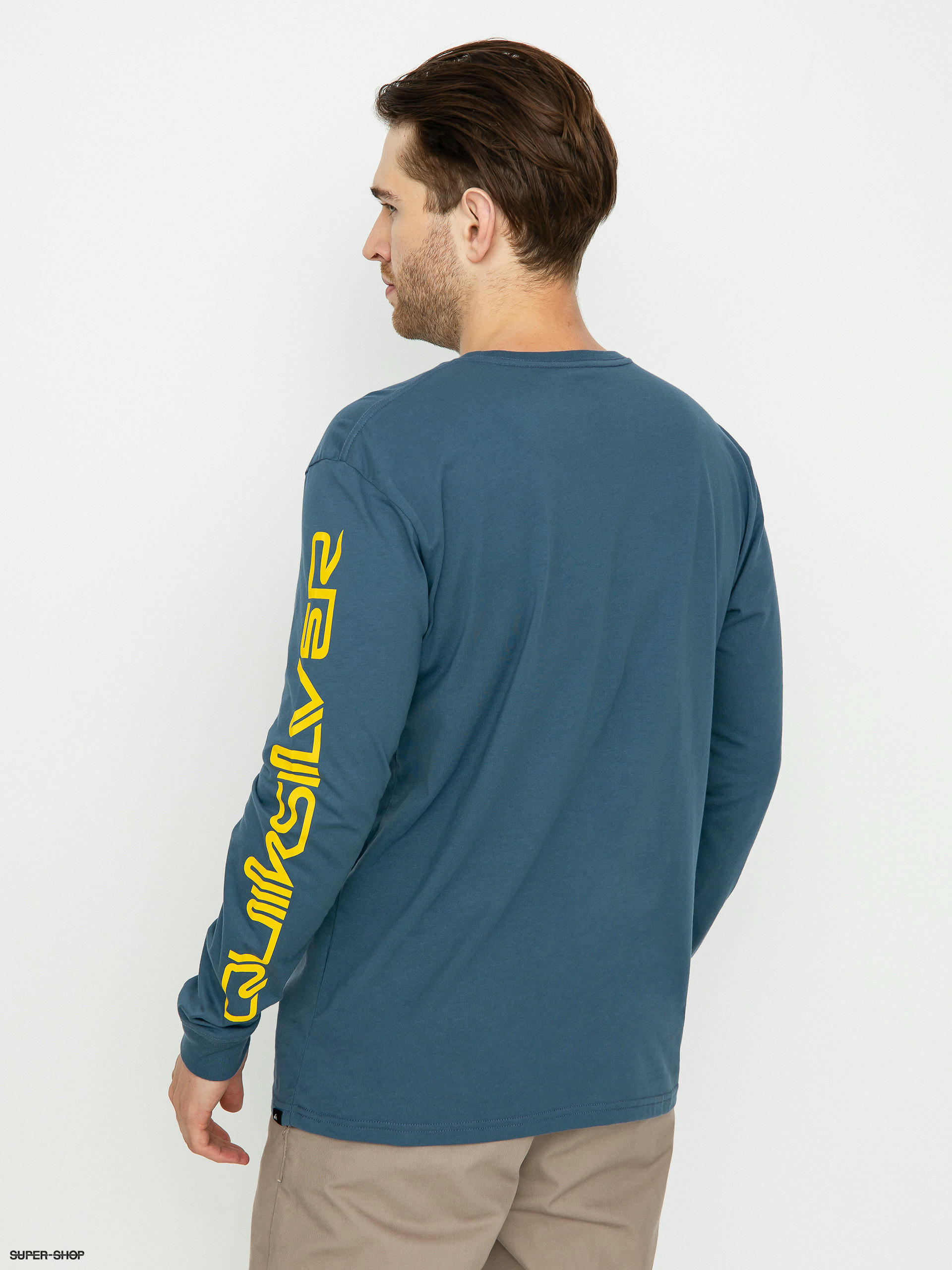 Quiksilver Omni Logo Longsleeve (bering sea)