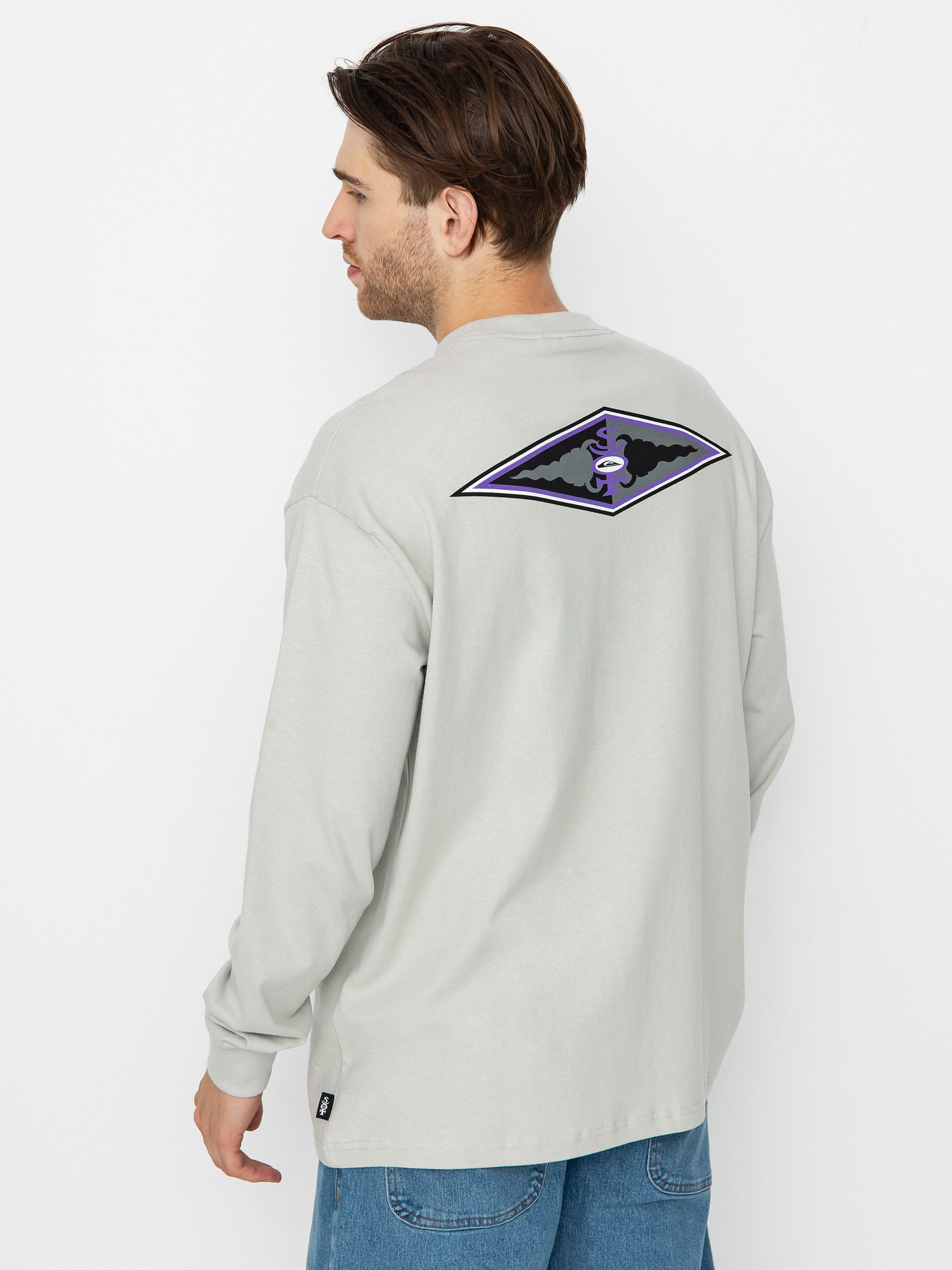 Quiksilver Stretch Sot Longsleeve (gray violet)