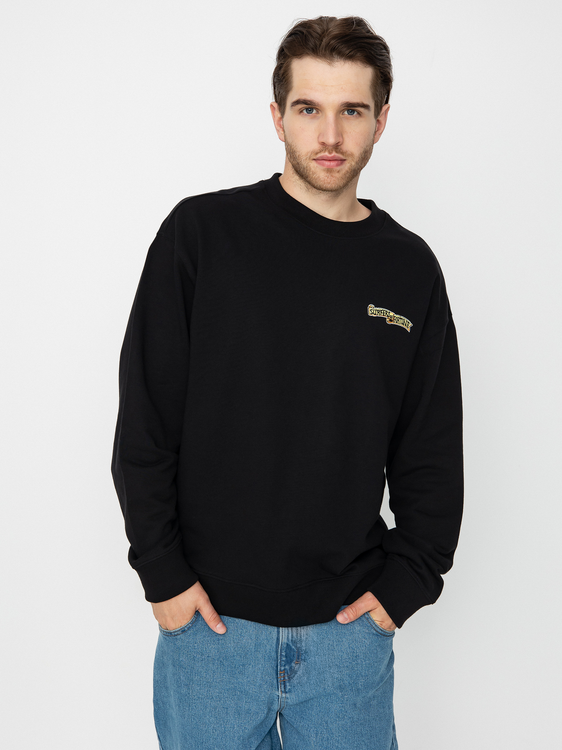 Quiksilver Sof Crew Sweatshirt (black)