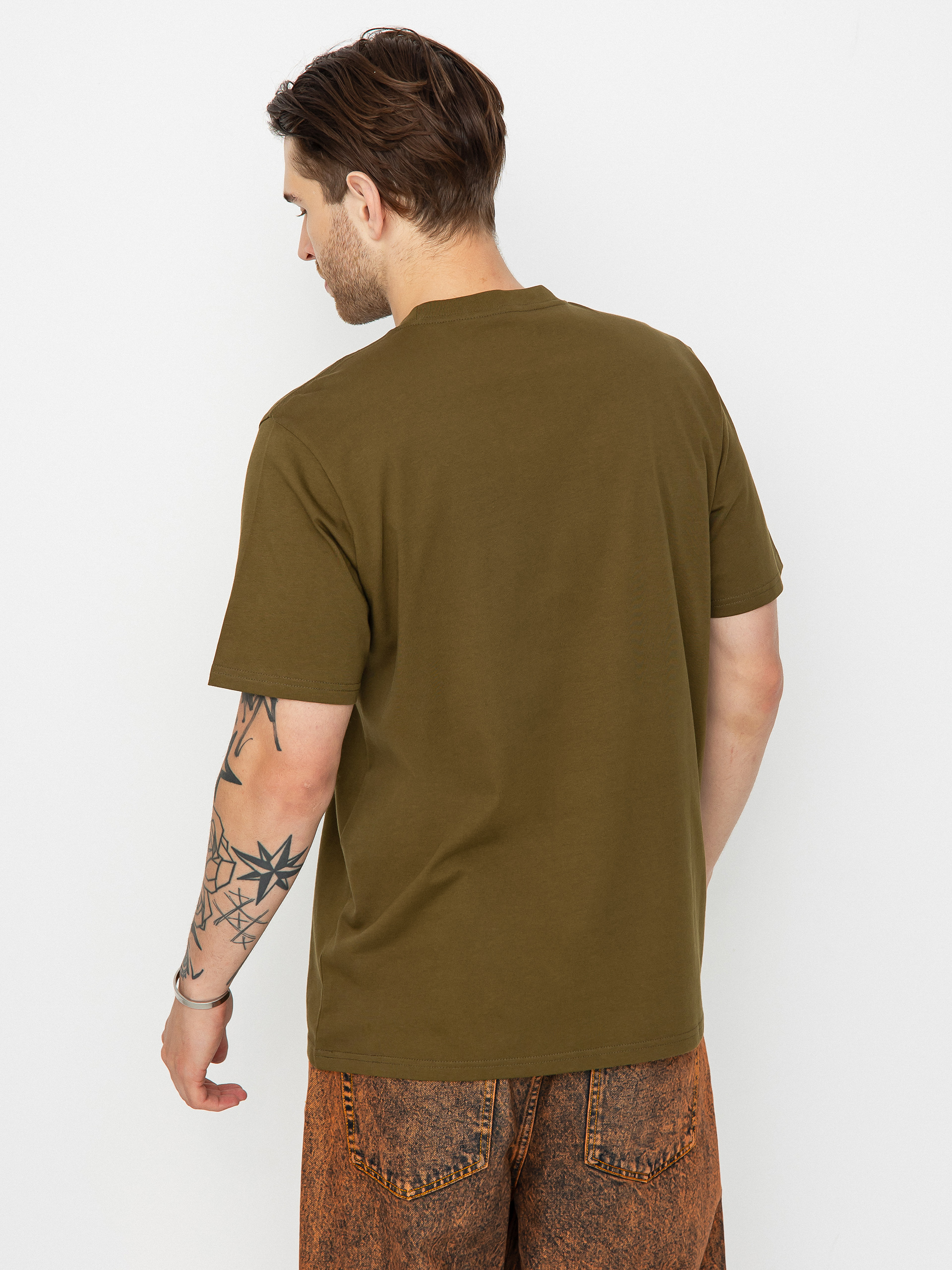Carhartt WIP Script T-shirt (highland/cassis)