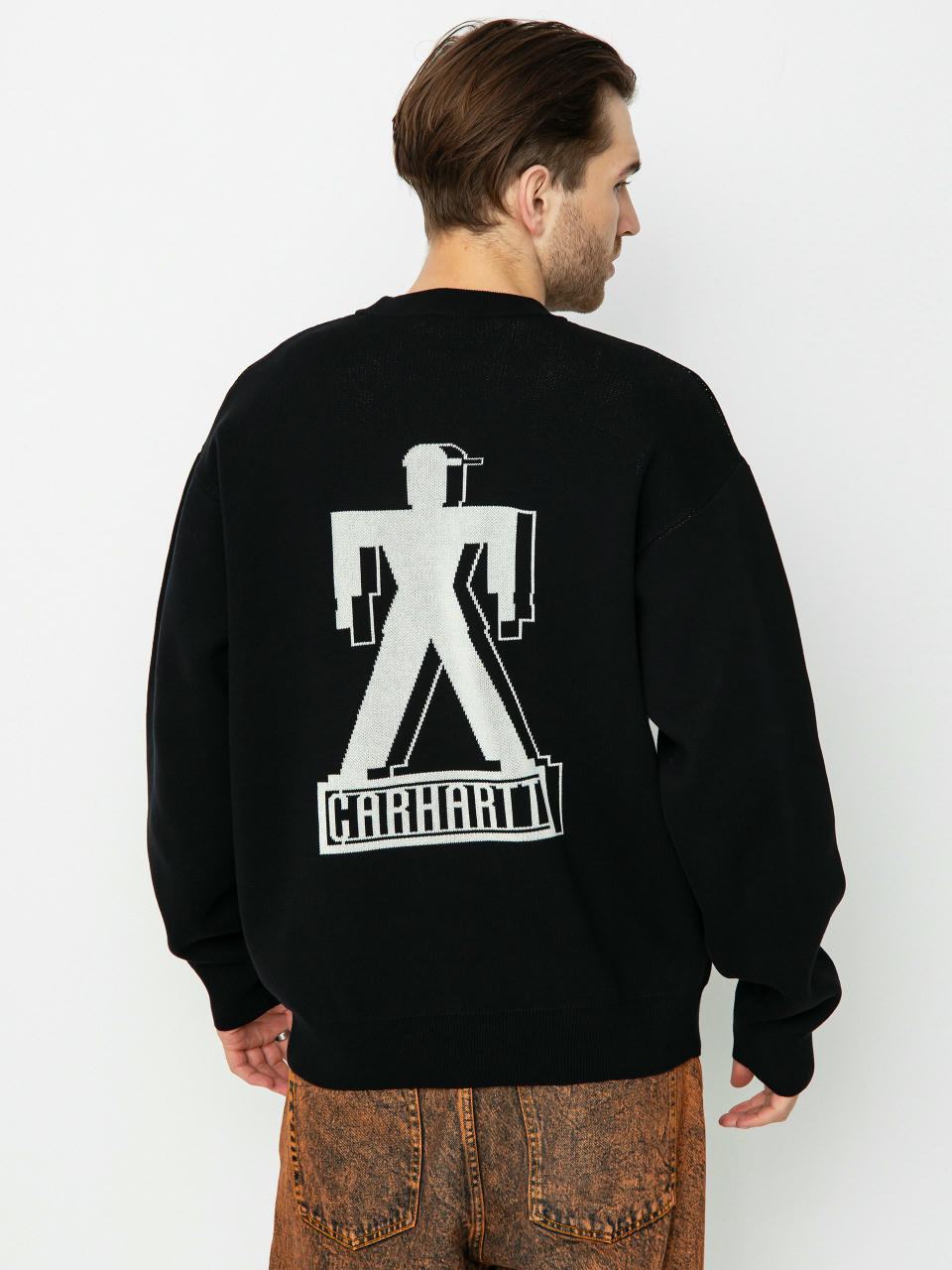 Carhartt WIP Built Pulli (black/wax)