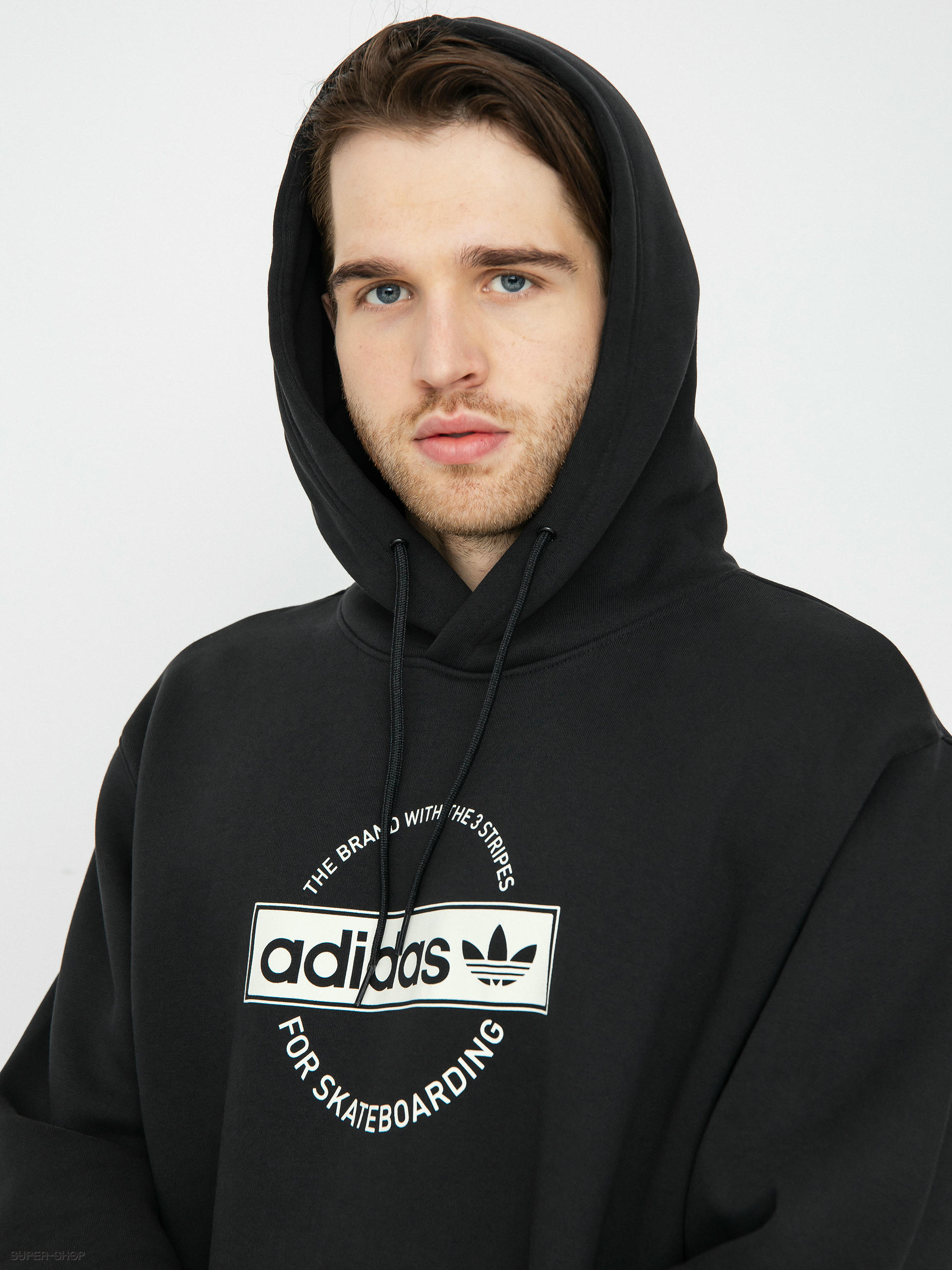 adidas 4.0 Circle HD Hoodie black black cwhite