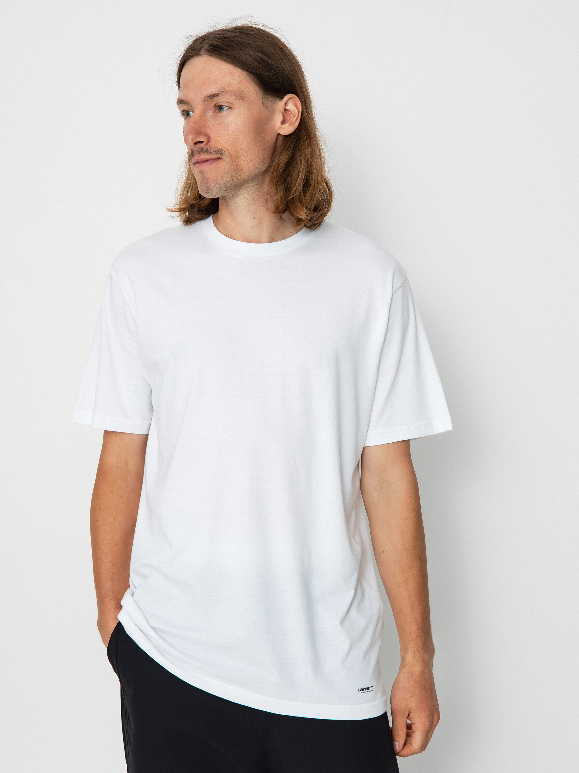 Carhartt WIP Standard Crew Neck 2-pack T-shirt - white (white white)