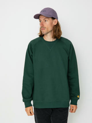 Carhartt WIP Chase Sweatshirt (discovery green/gold)