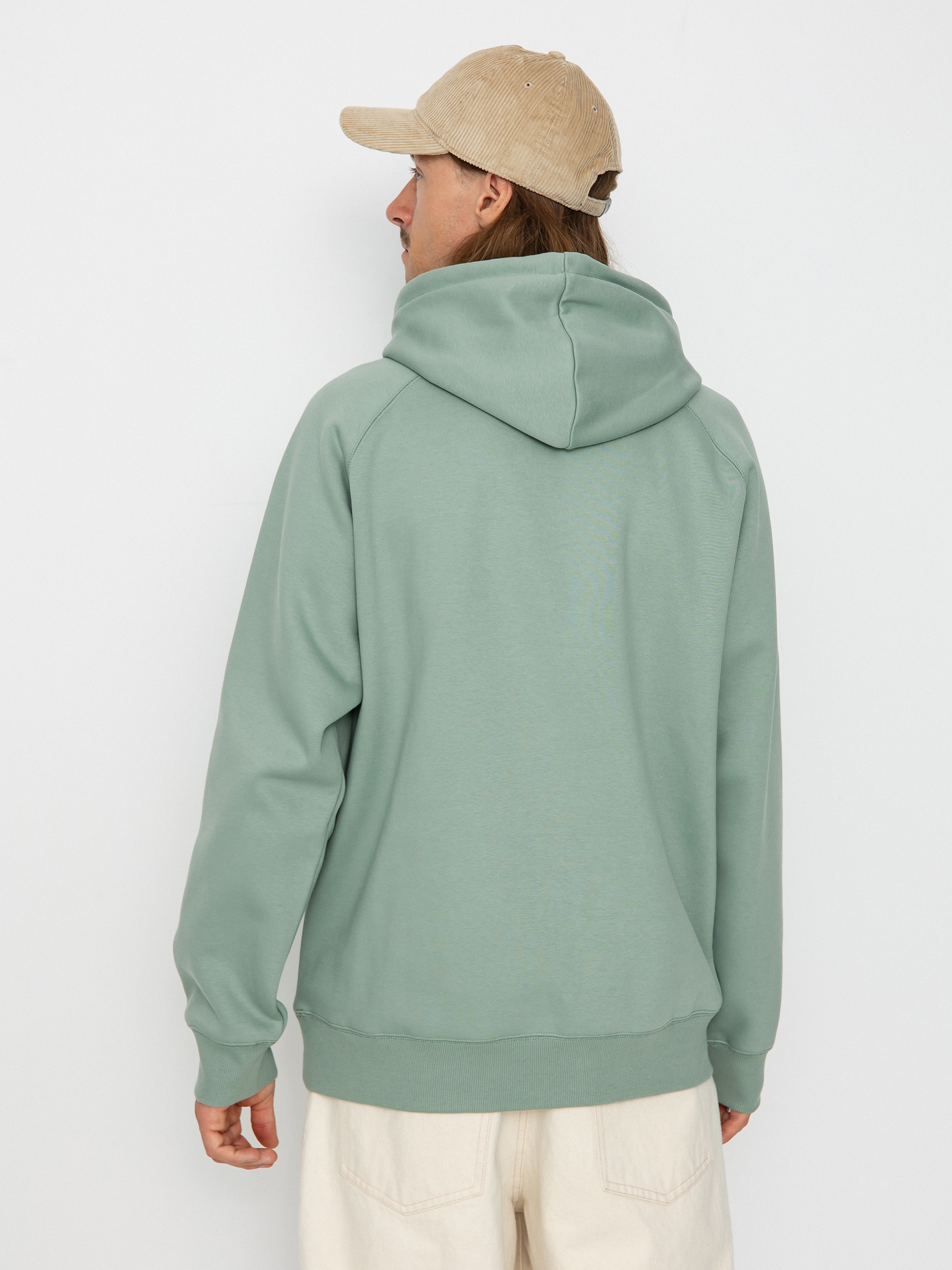 Carhartt WIP Chase HD Hoodie (glassy teal/gold)