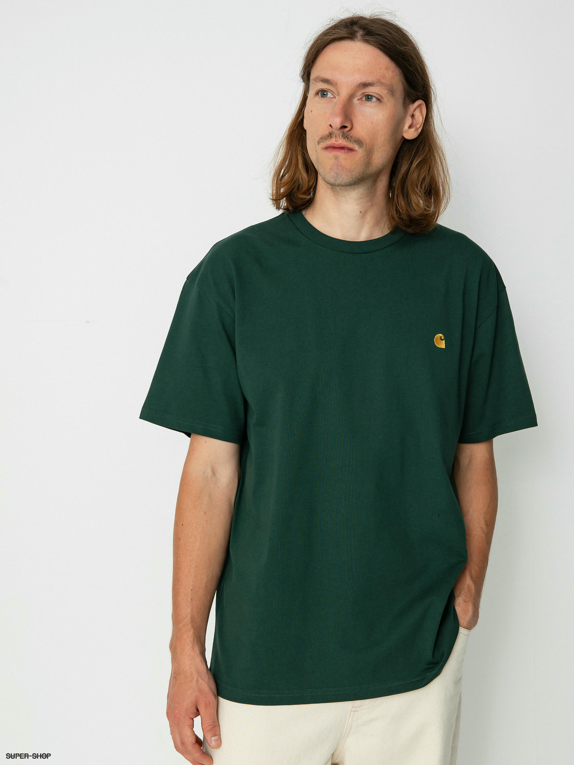 Carhartt WIP Chase T-shirt (discovery green/gold)