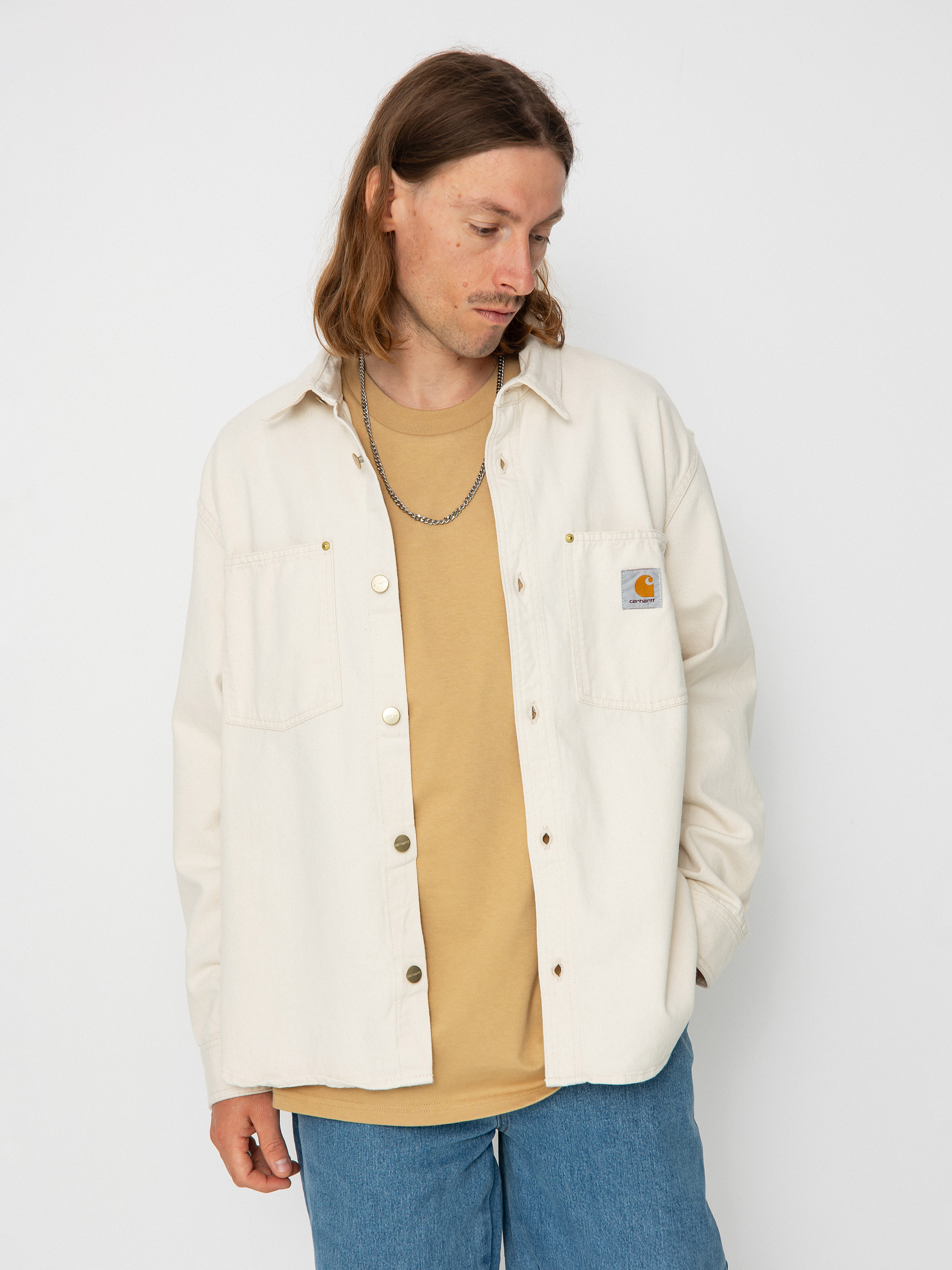 Beige on sale carhartt jacket