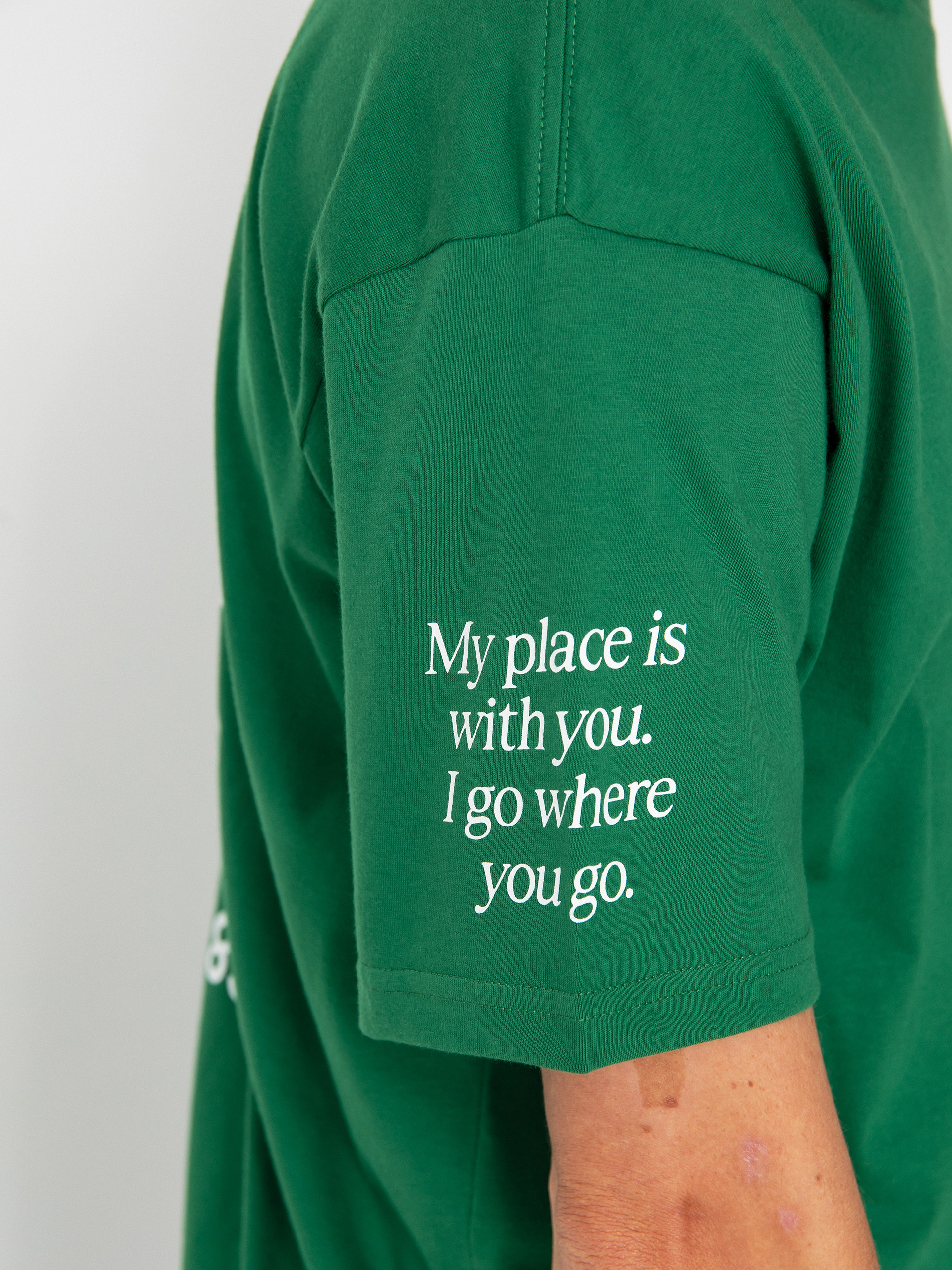 Carhartt WIP Home T-shirt (aspen green/white)
