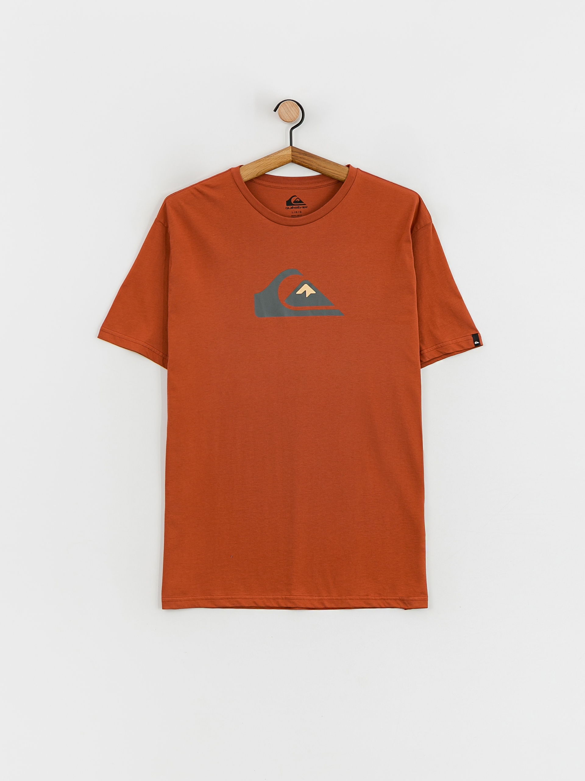 Quiksilver Comp Logo T-shirt (baked clay)