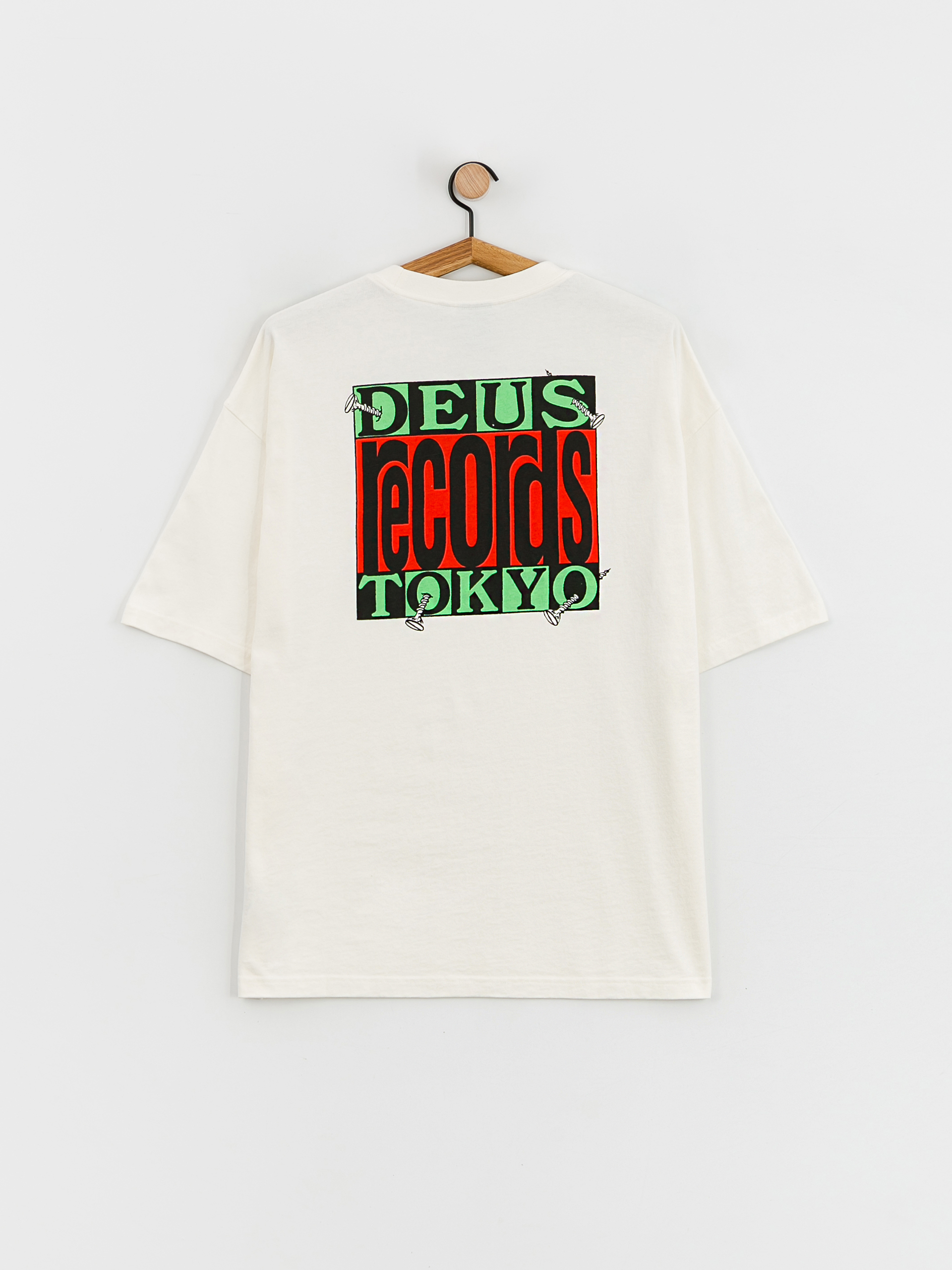 Deus Ex Machina Screw Loose T-shirt (vintage white)