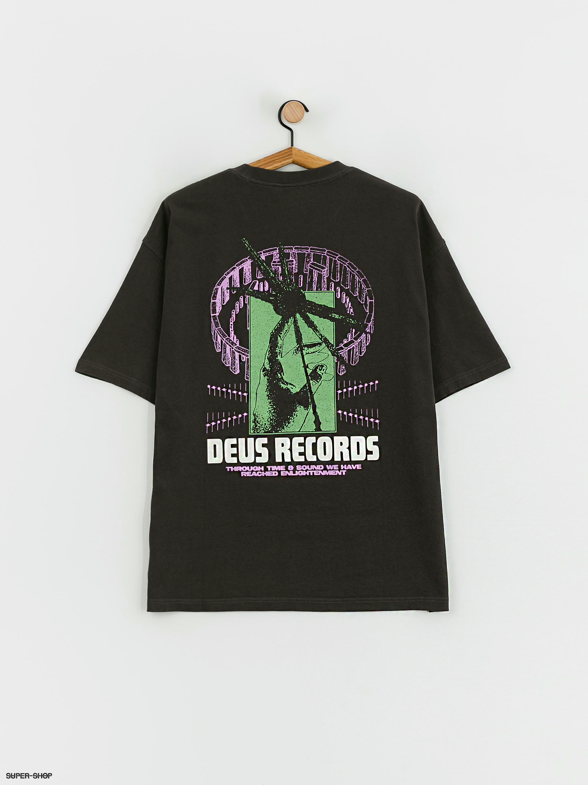 Deus Ex Machina Time And Sound T-shirt (anthracite)