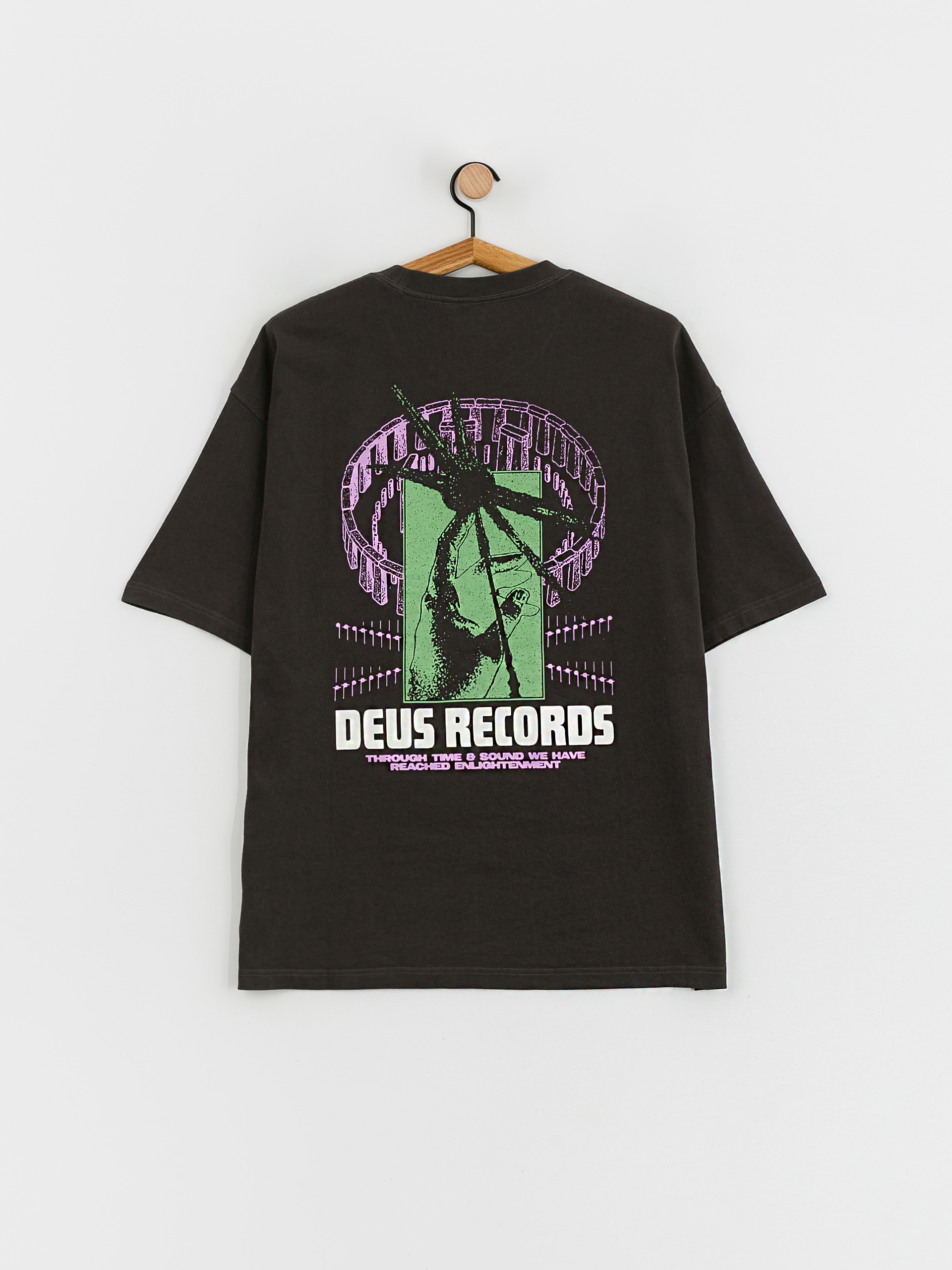 Deus Ex Machina Time And Sound T-shirt (anthracite)