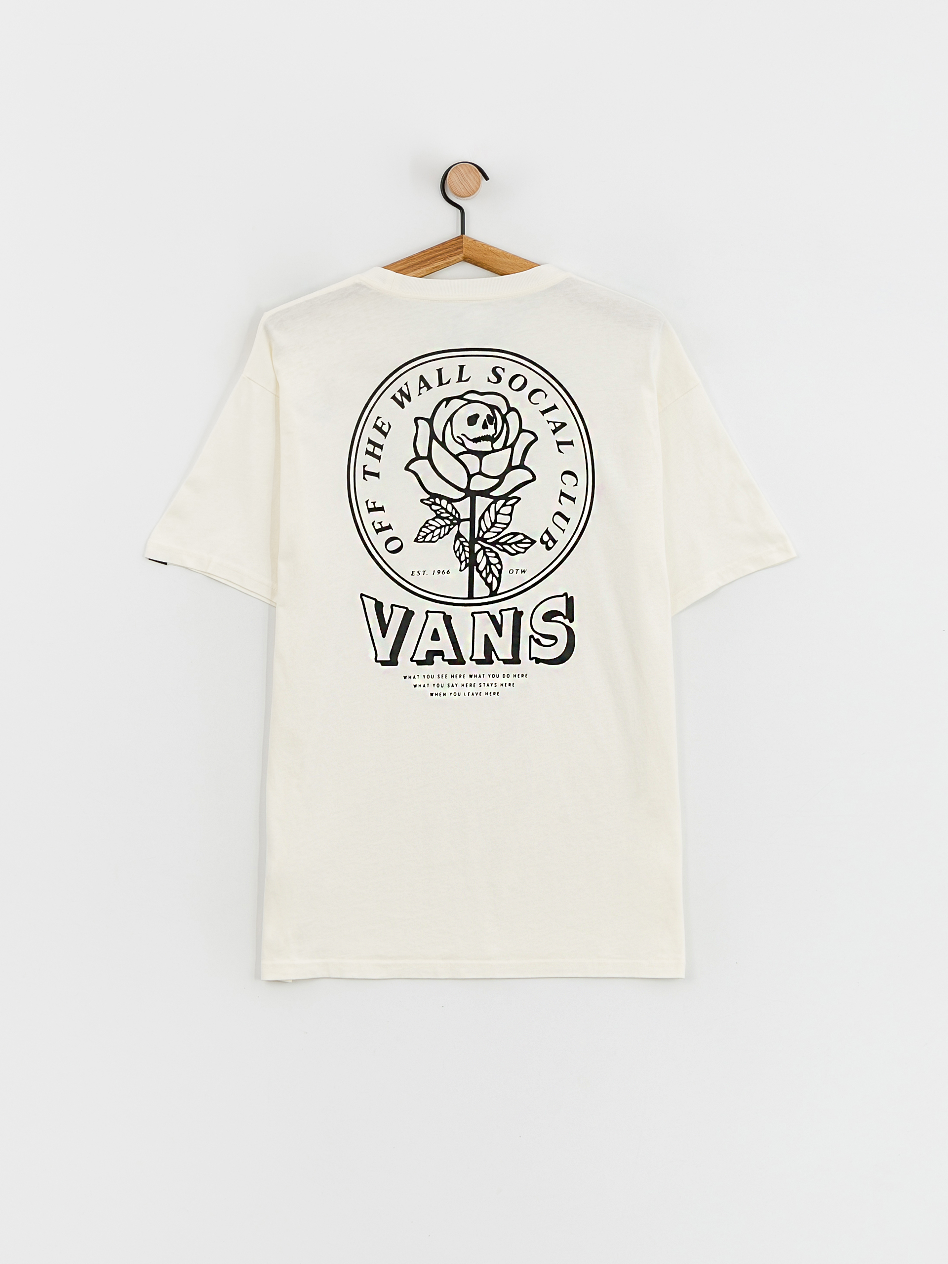 Vans Off The Wall Social Club T-shirt (marshmallow)