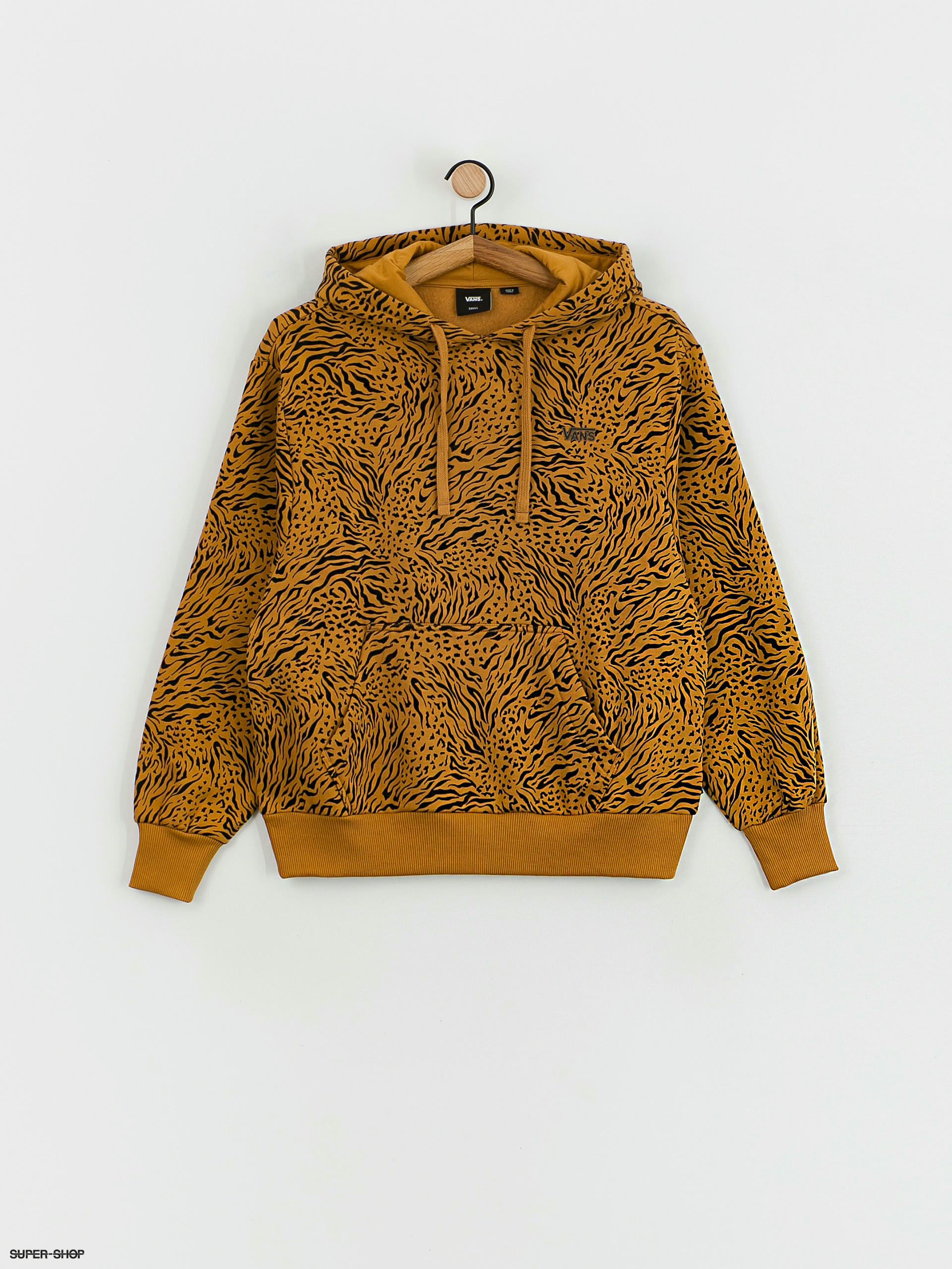 Vans hoodie store gold