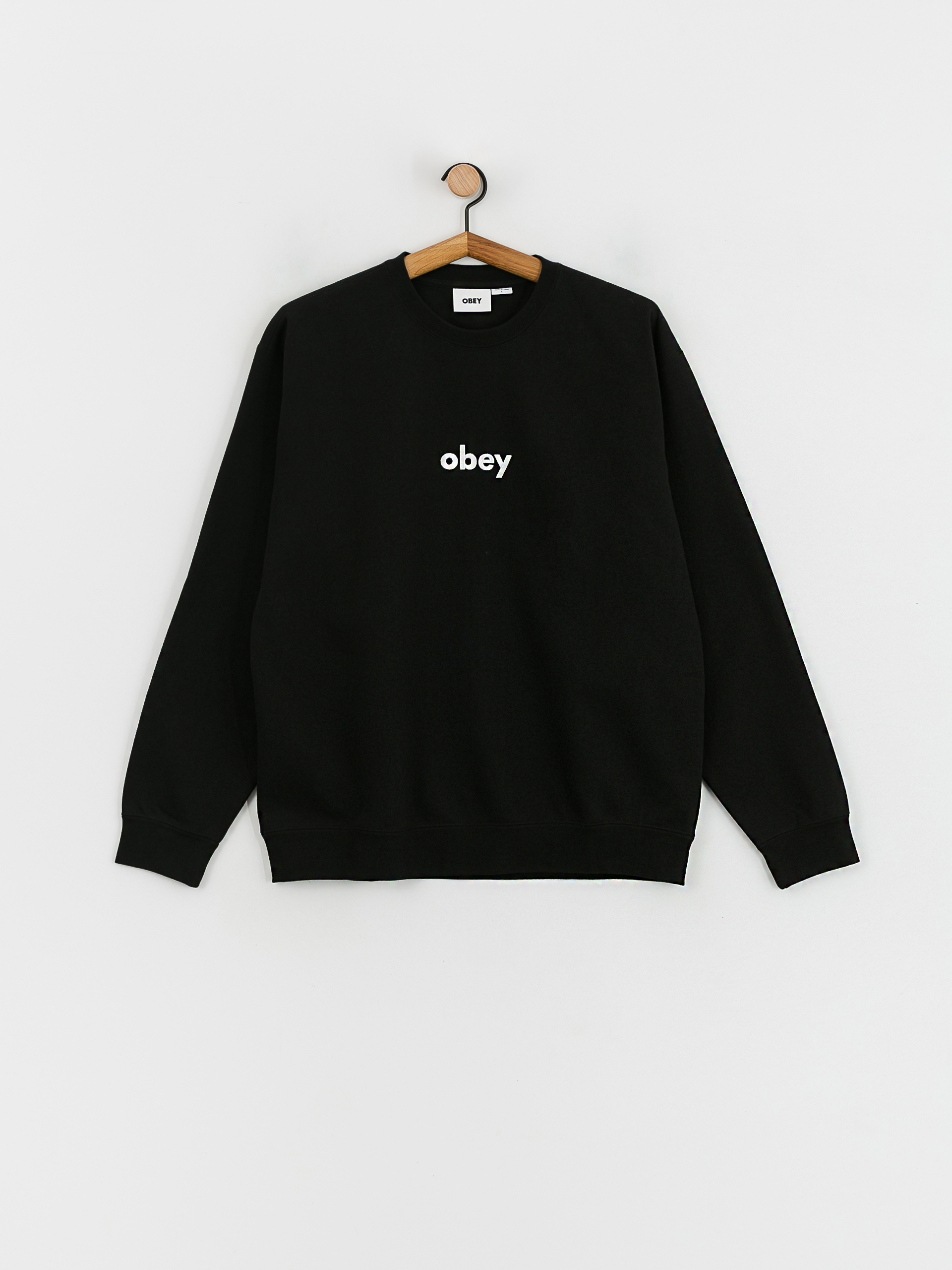OBEY Lowercase Sweatshirt (black)