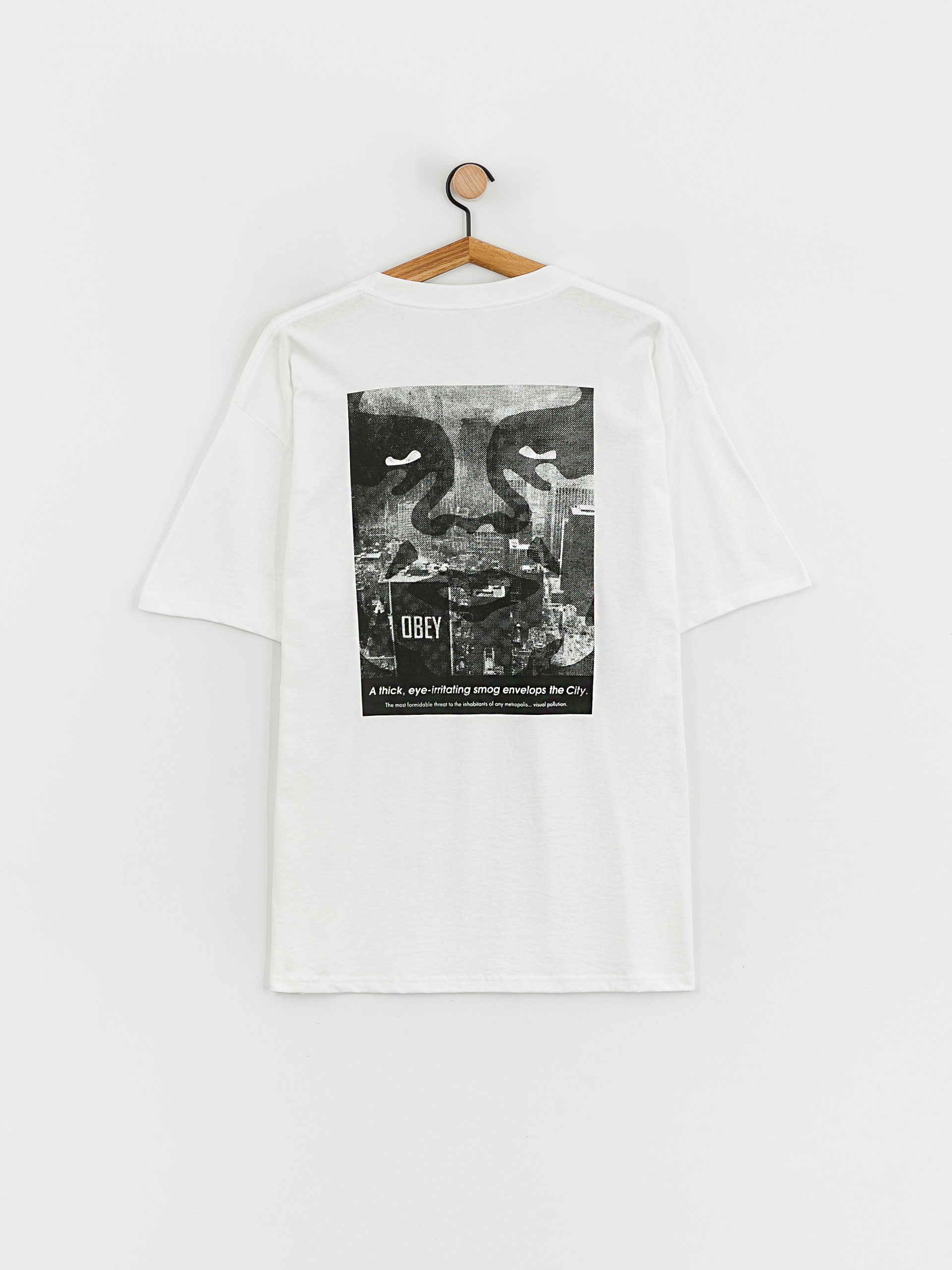 OBEY Nyc Smog T-shirt (white)