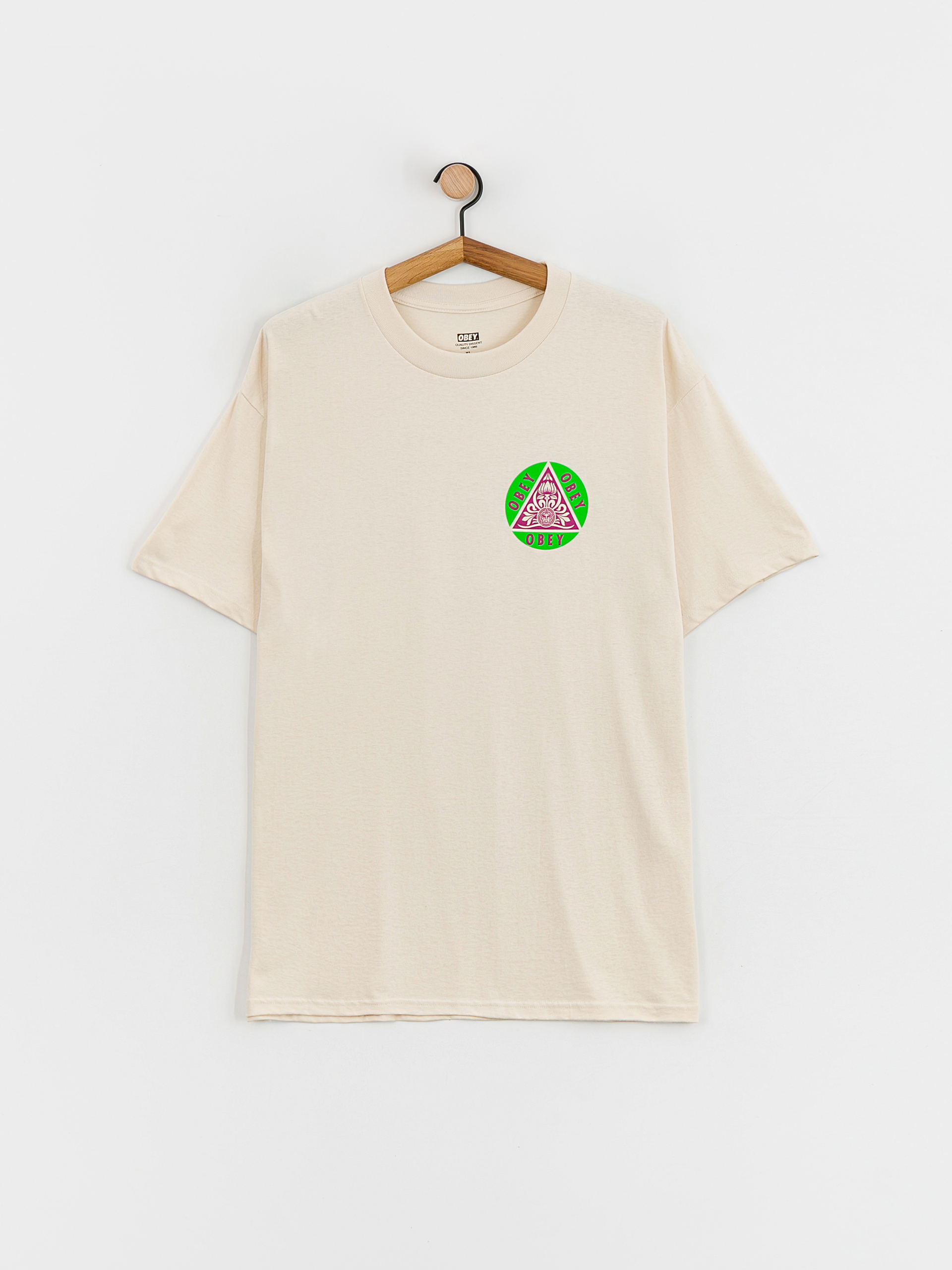 OBEY Pyramid T-shirt (cream)