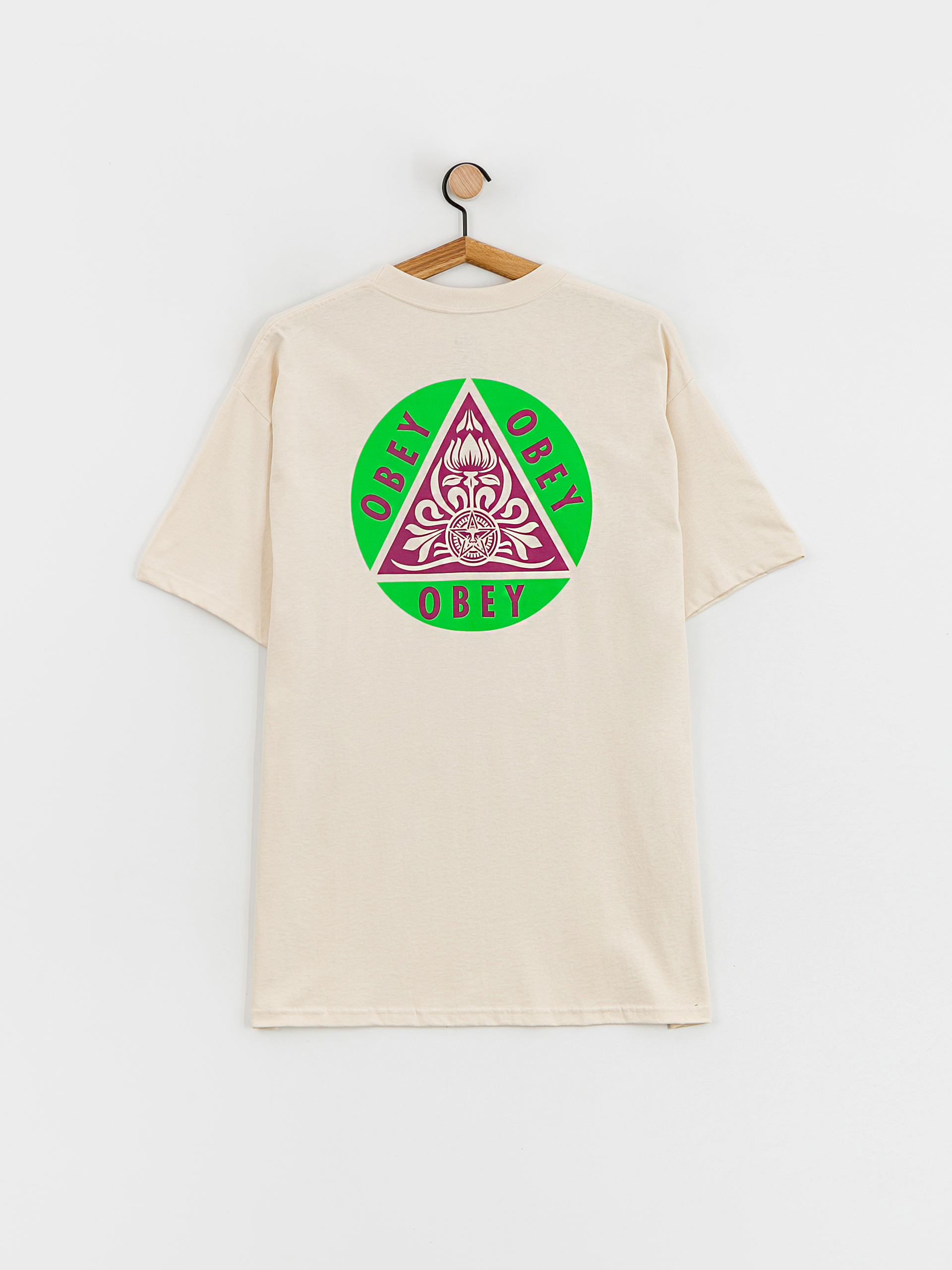 OBEY Pyramid T-shirt (cream)