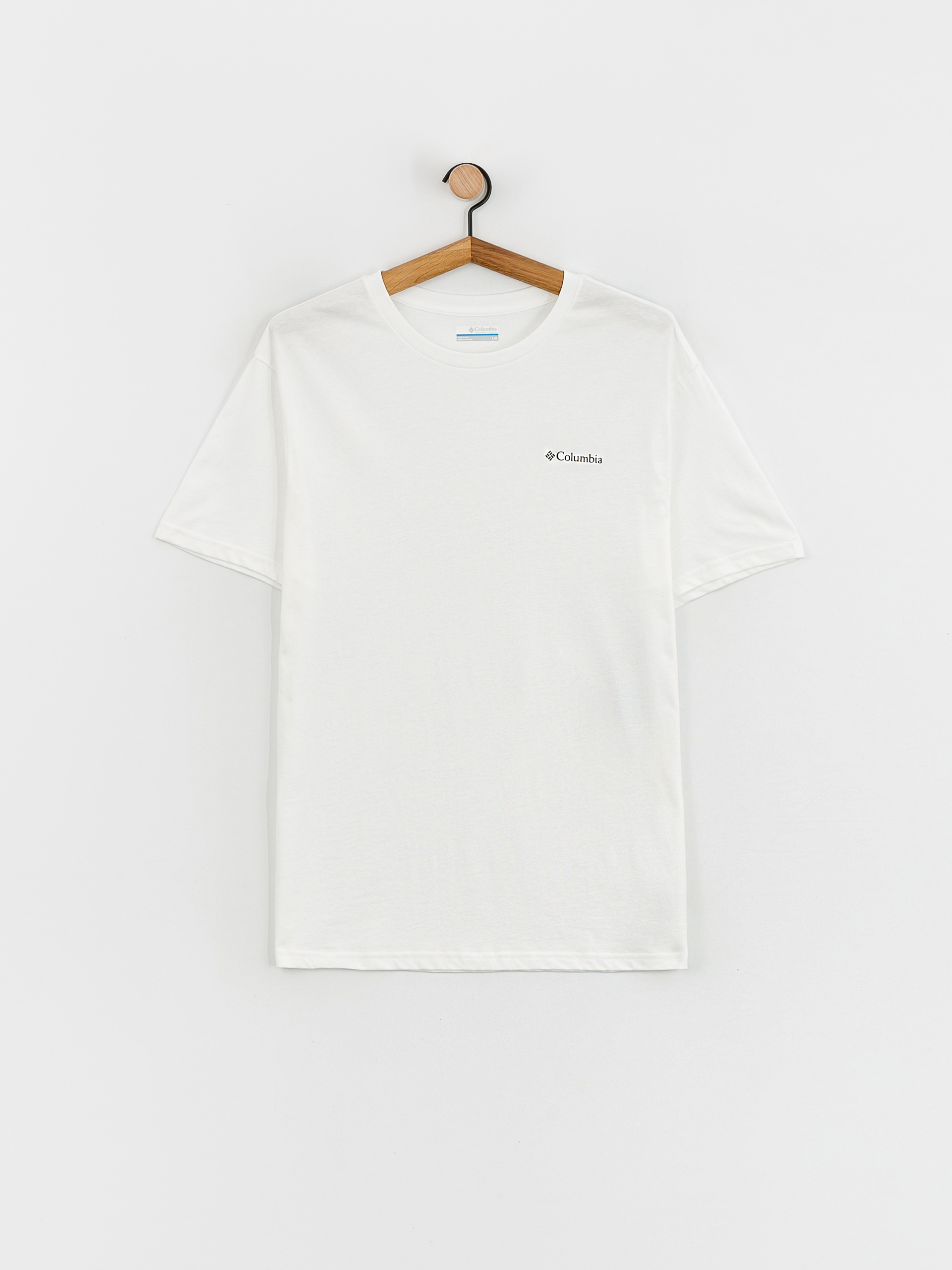 Columbia Basic Logo T-shirt (white/lc csc/branded graphic)