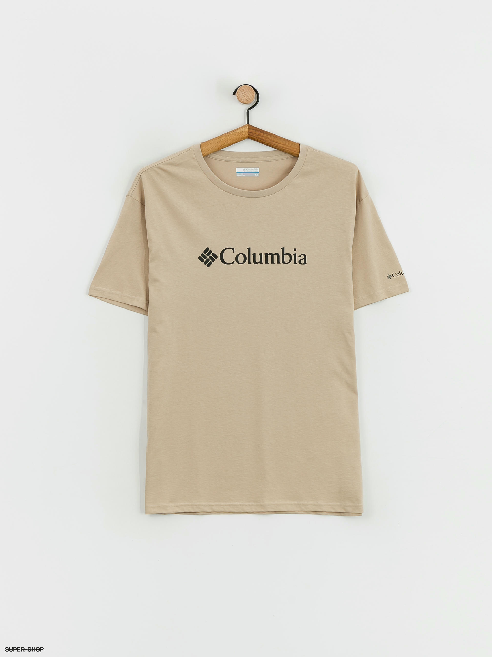 Columbia Basic Logo T-shirt (white/lc csc/branded graphic)