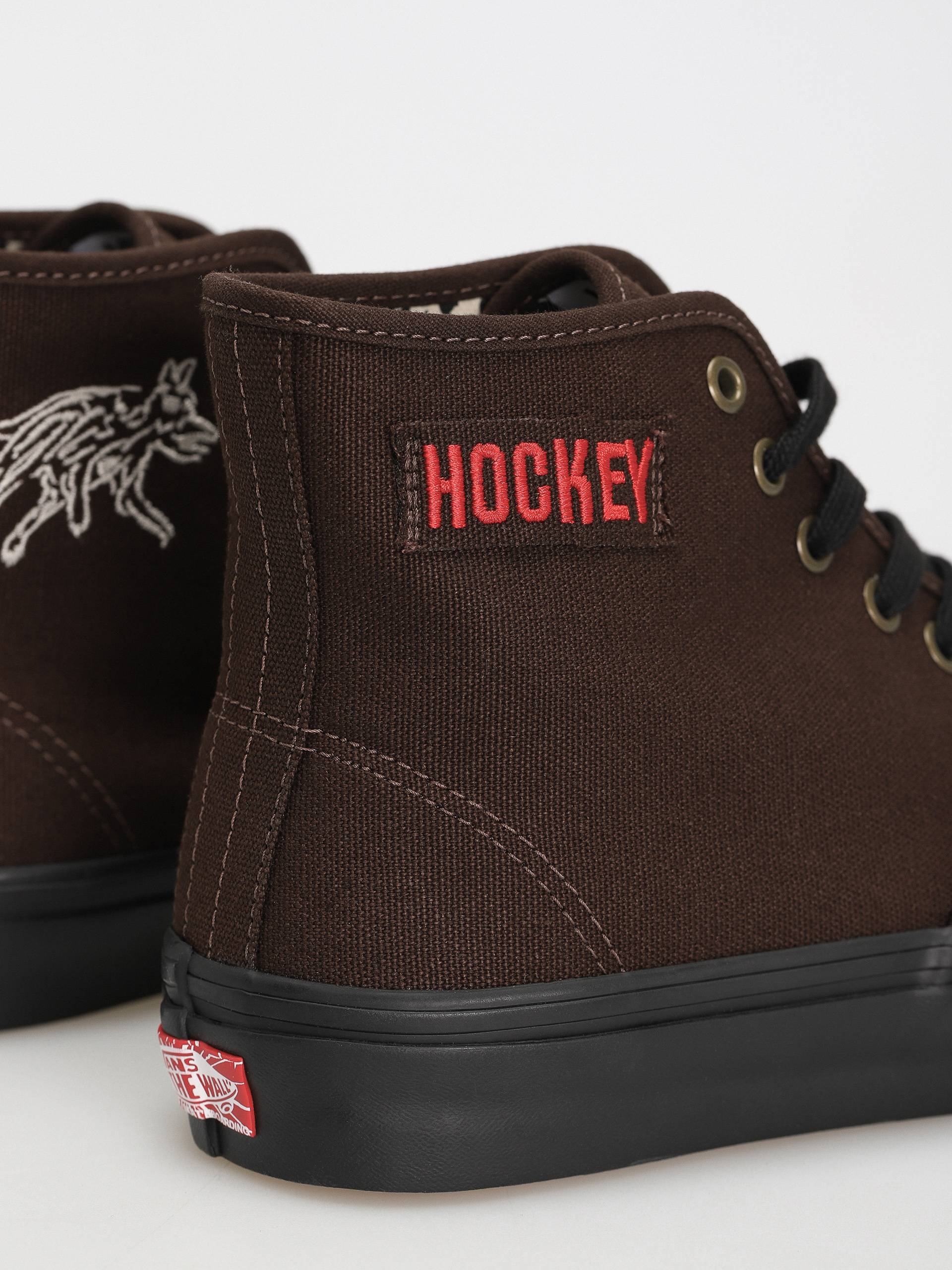 Vans X Hockey Skate Authentic High Schuhe (hockey skateboards snake skin)