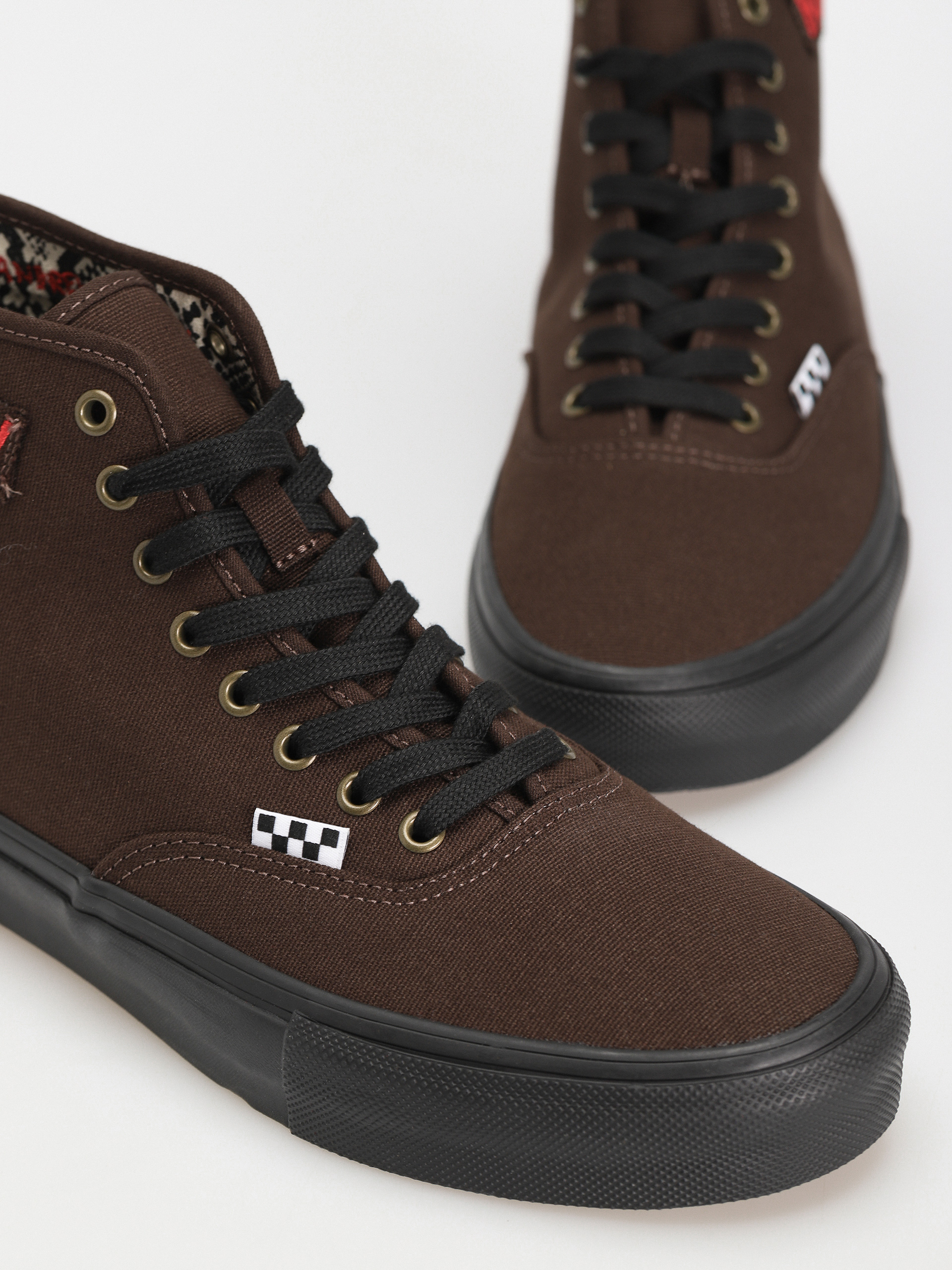 Vans X Hockey Skate Authentic High Schuhe (hockey skateboards snake skin)