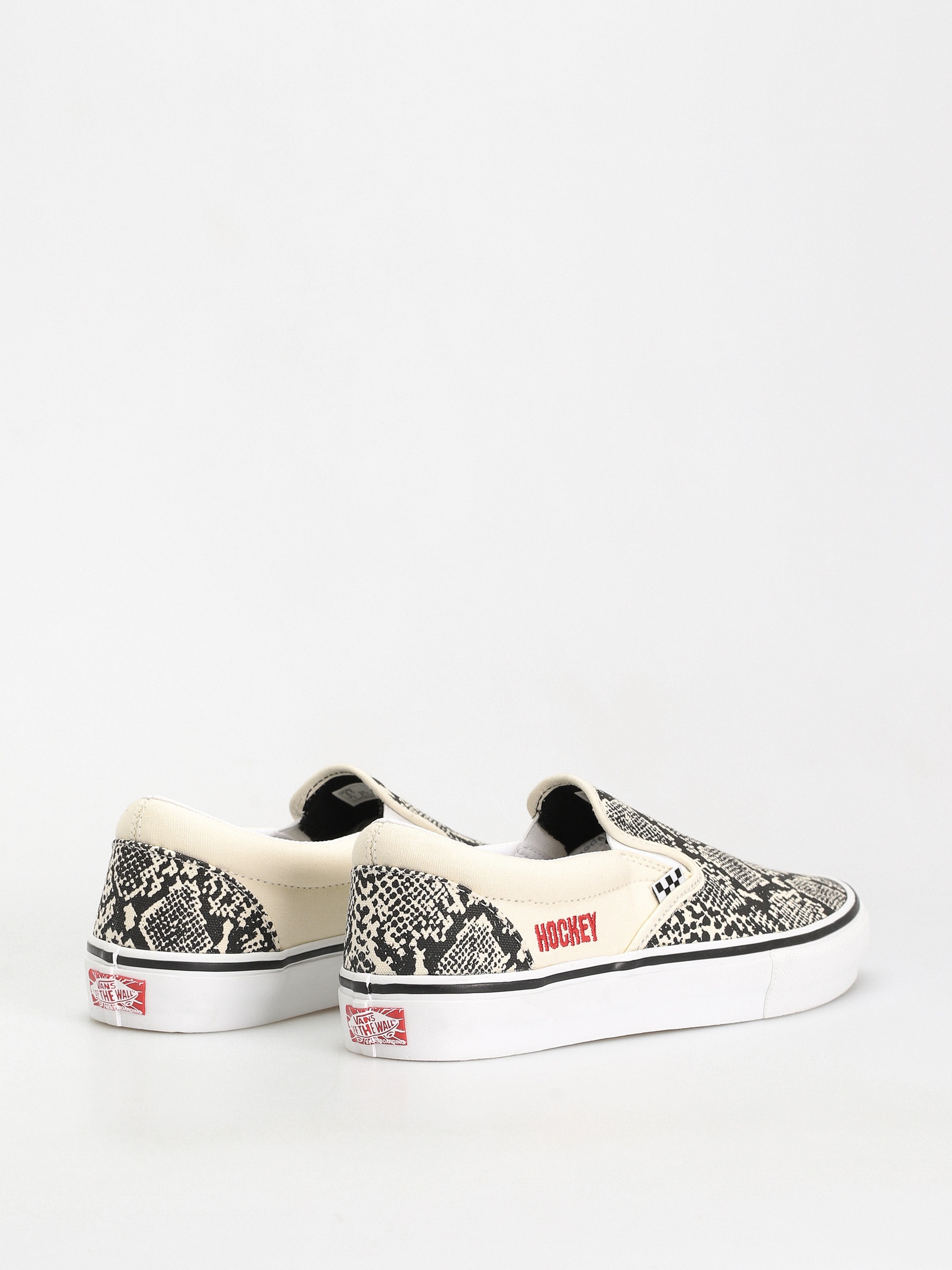 Vans X Hockey Skate Slip On Schuhe (hockey skateboards snake skin)
