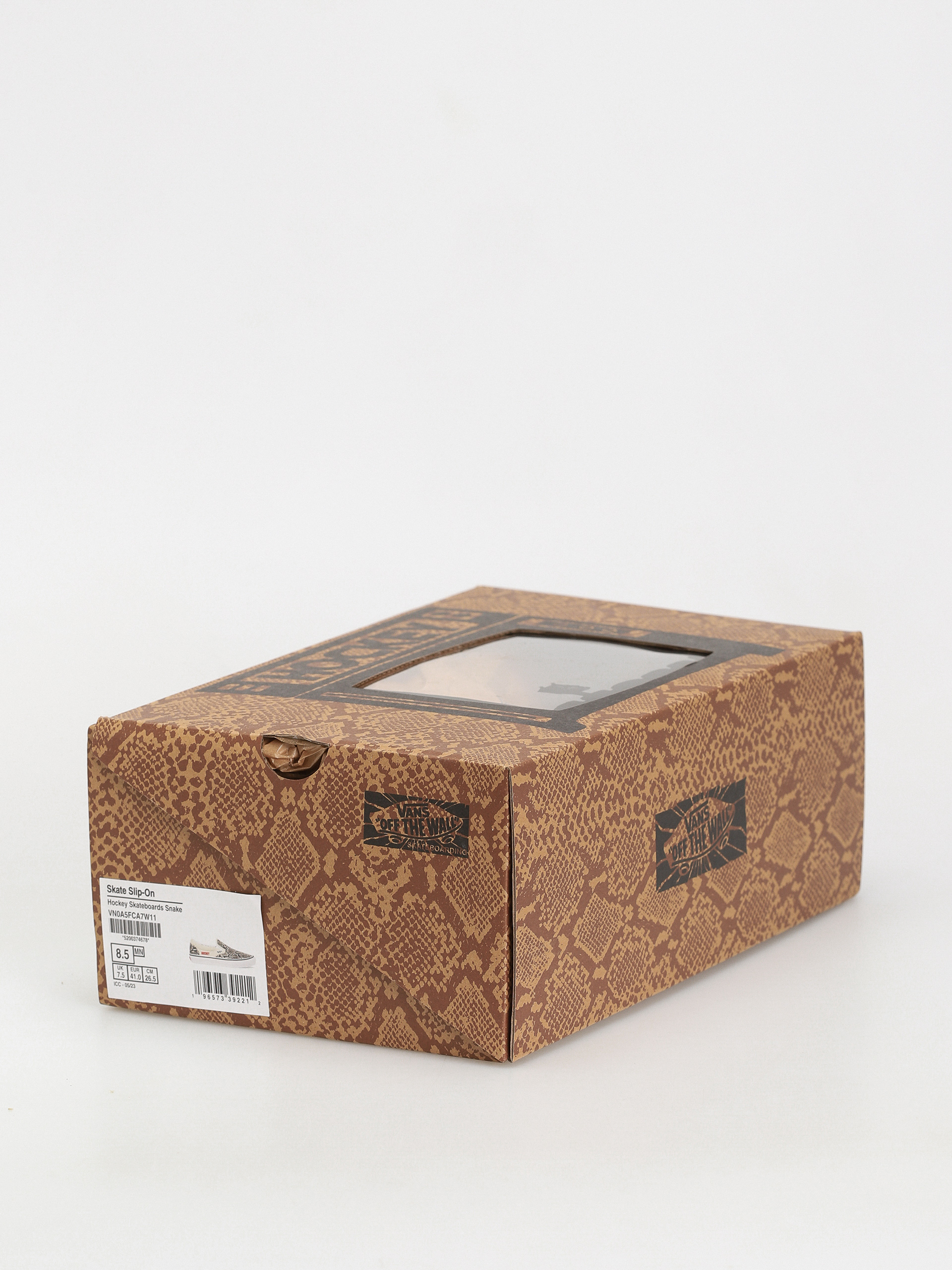 Vans X Hockey Skate Slip On Schuhe (hockey skateboards snake skin)