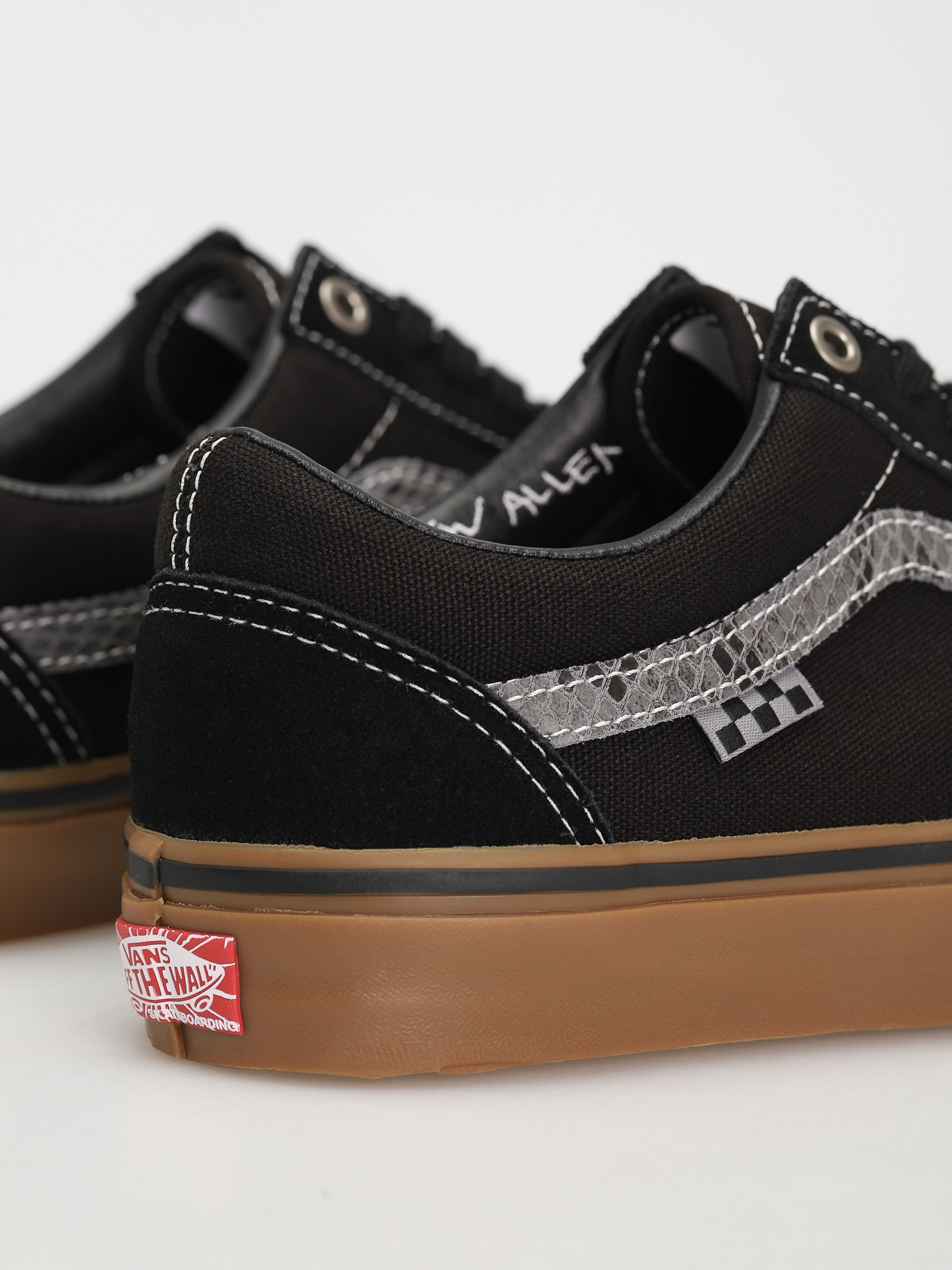 Vans X Hockey Skate Old Skool Schuhe (hockey skateboards black/snake)