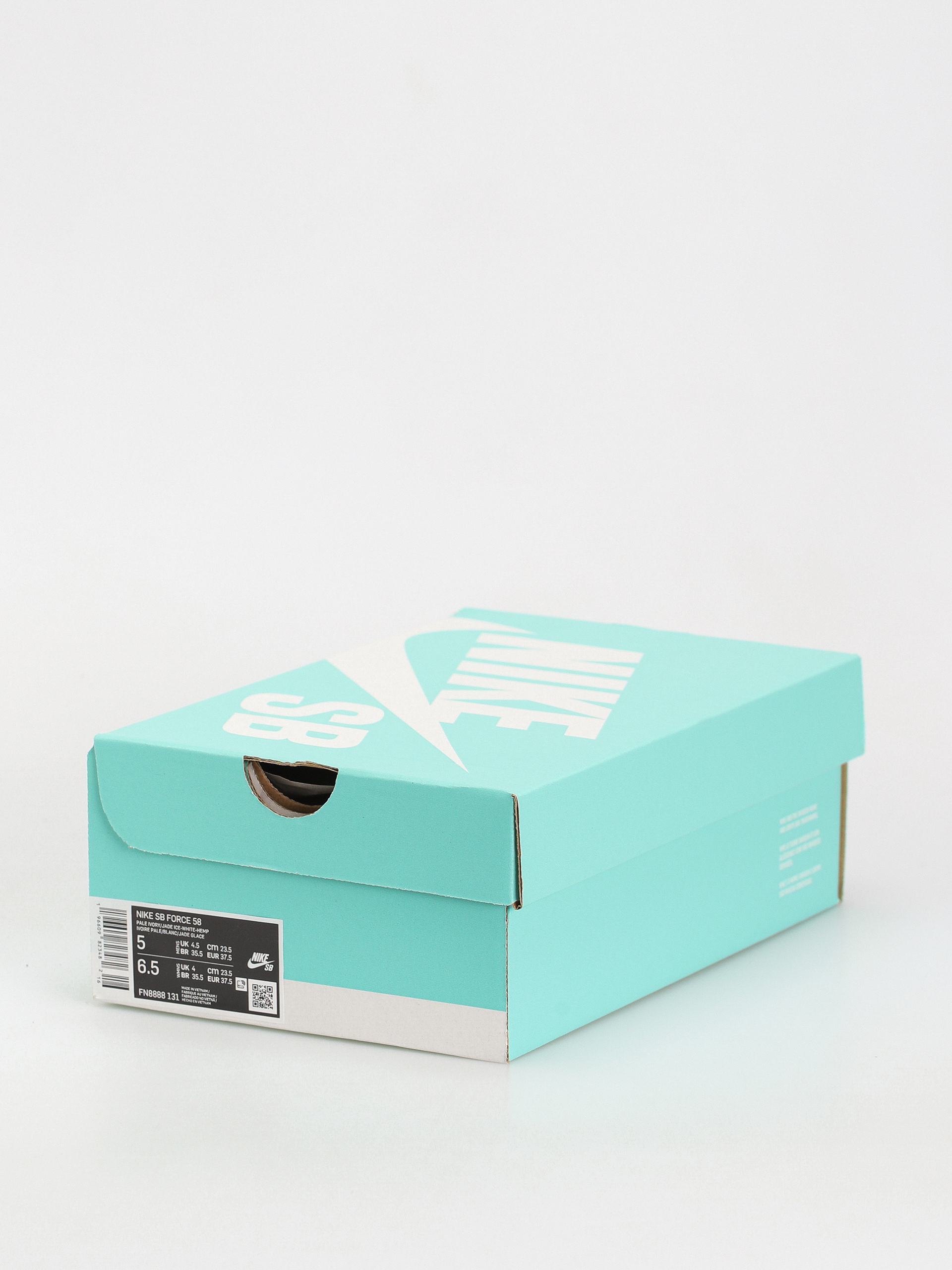 Nike SB Force 58 Shoes (pale ivory/jade ice white hemp)