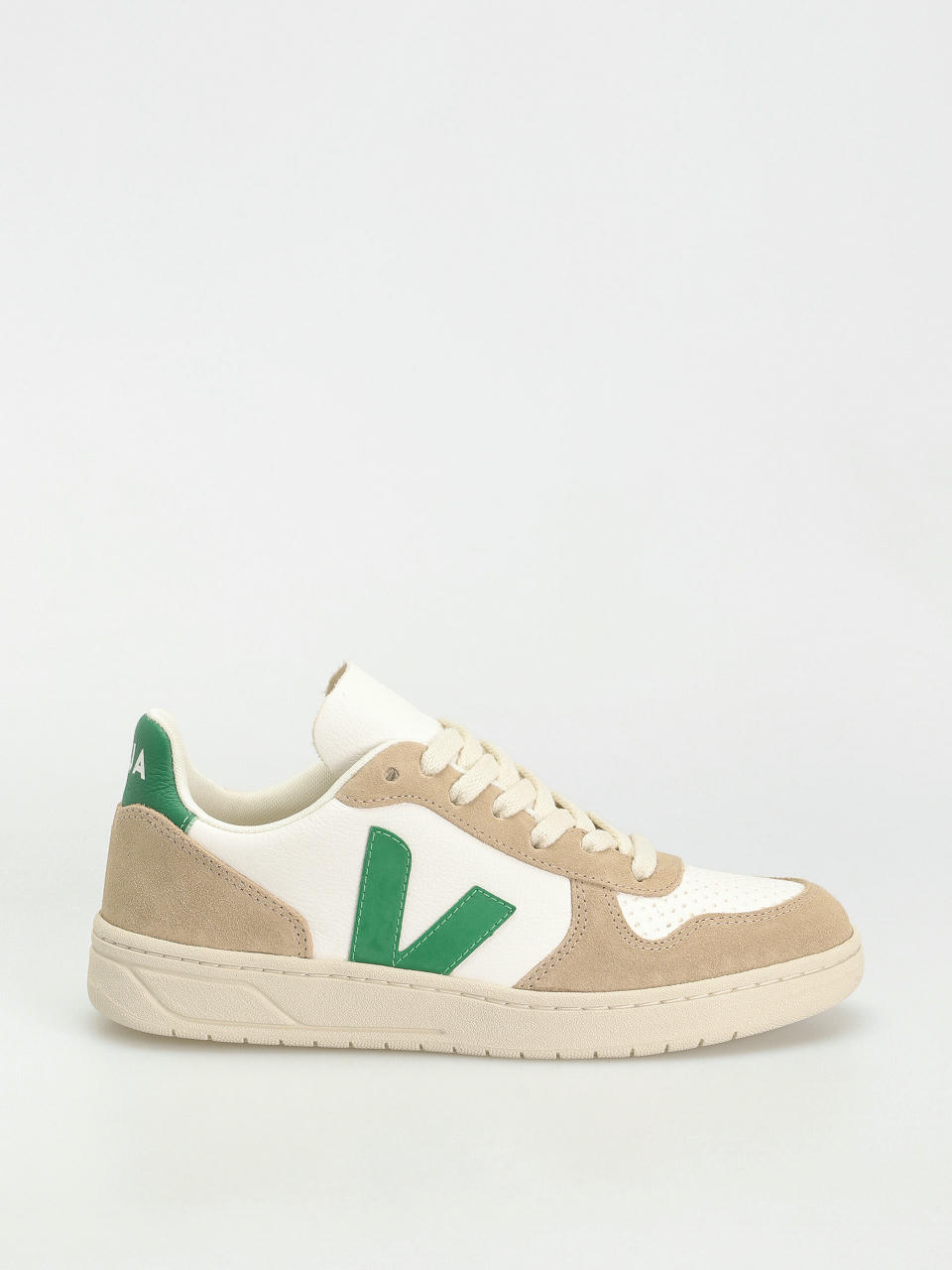 Veja V-10 Shoes Wmn (extra white emeraude sahara)