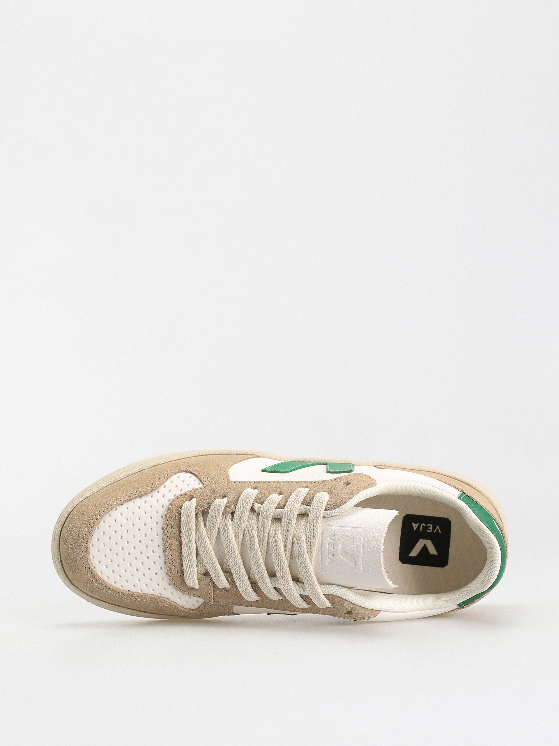 Veja V-10 Schuhe Wmn (extra white emeraude sahara)