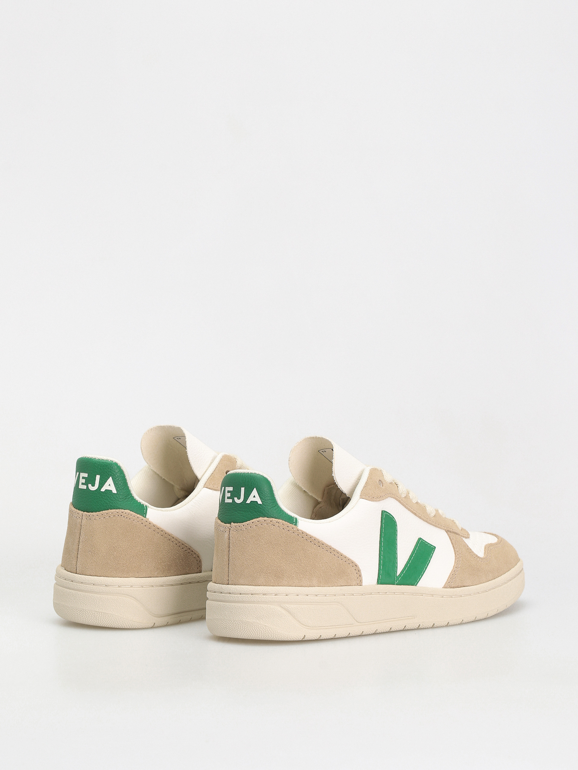 Veja V-10 Schuhe Wmn (extra white emeraude sahara)