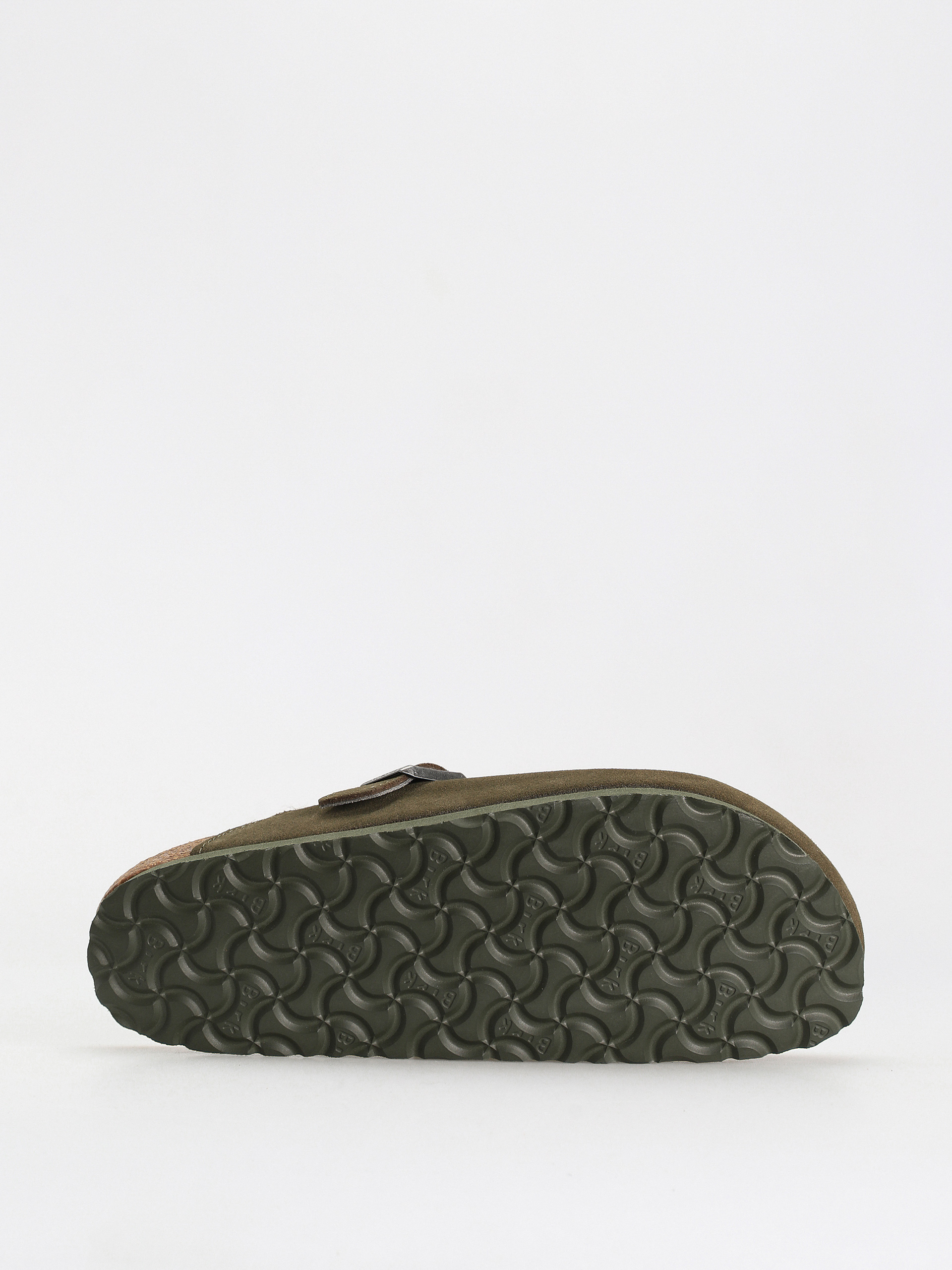 Birkenstock Boston Suede Leather Narrow Flip flops Wmn (thyme)