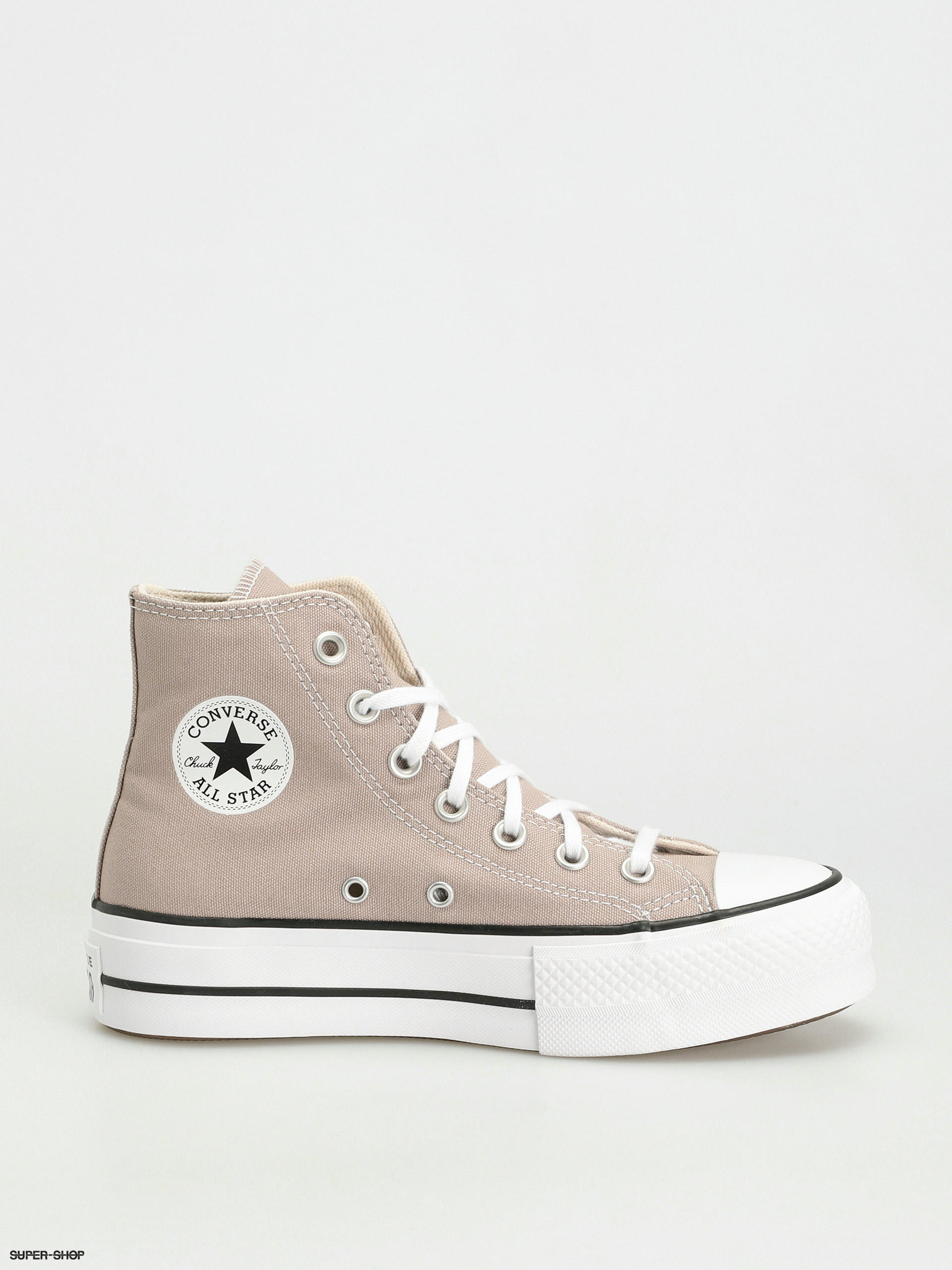 Converse Chuck Taylor All Star Lift Hi Chucks Wmn grey wonder stone white black