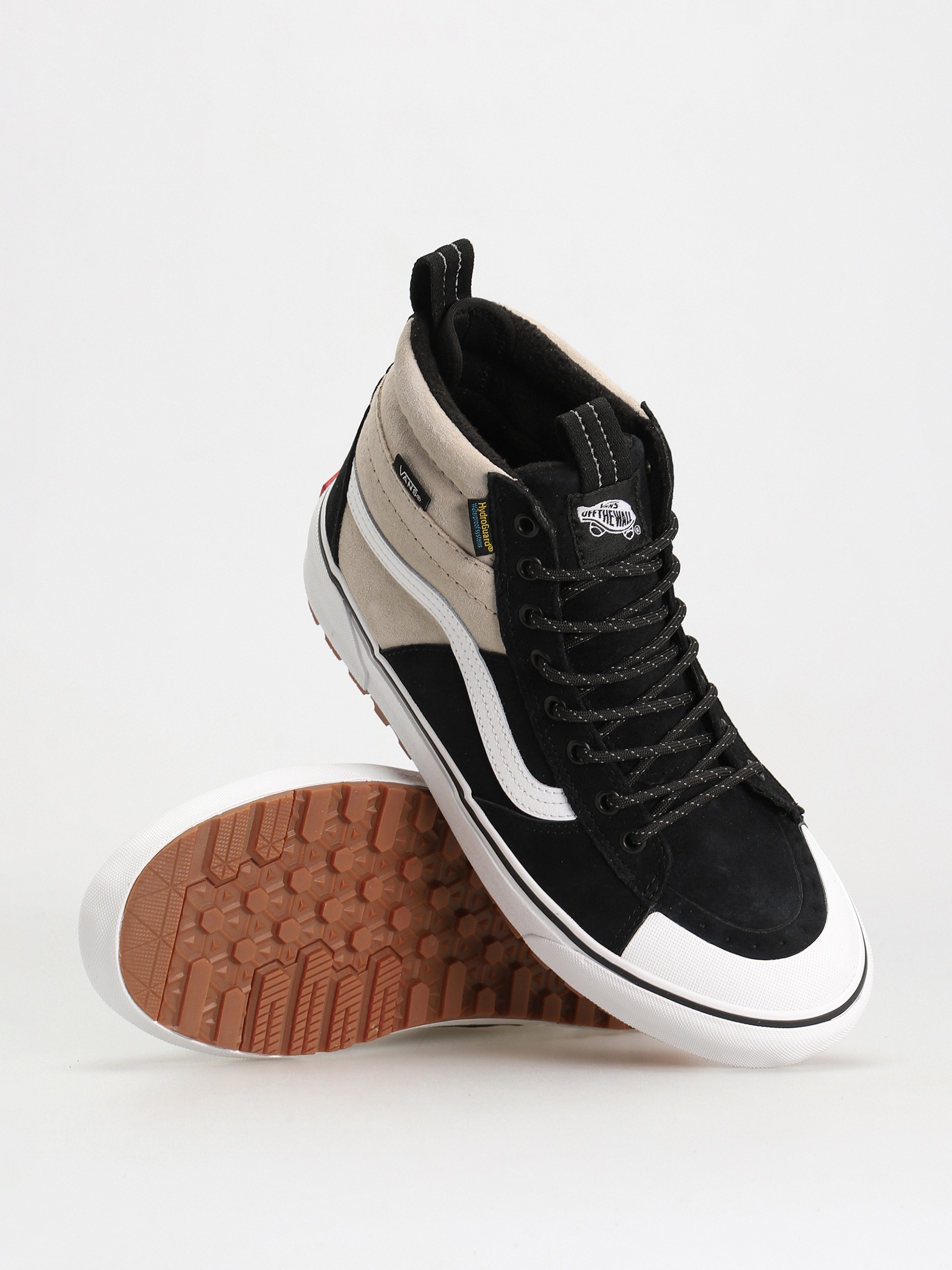 Black and khaki vans online