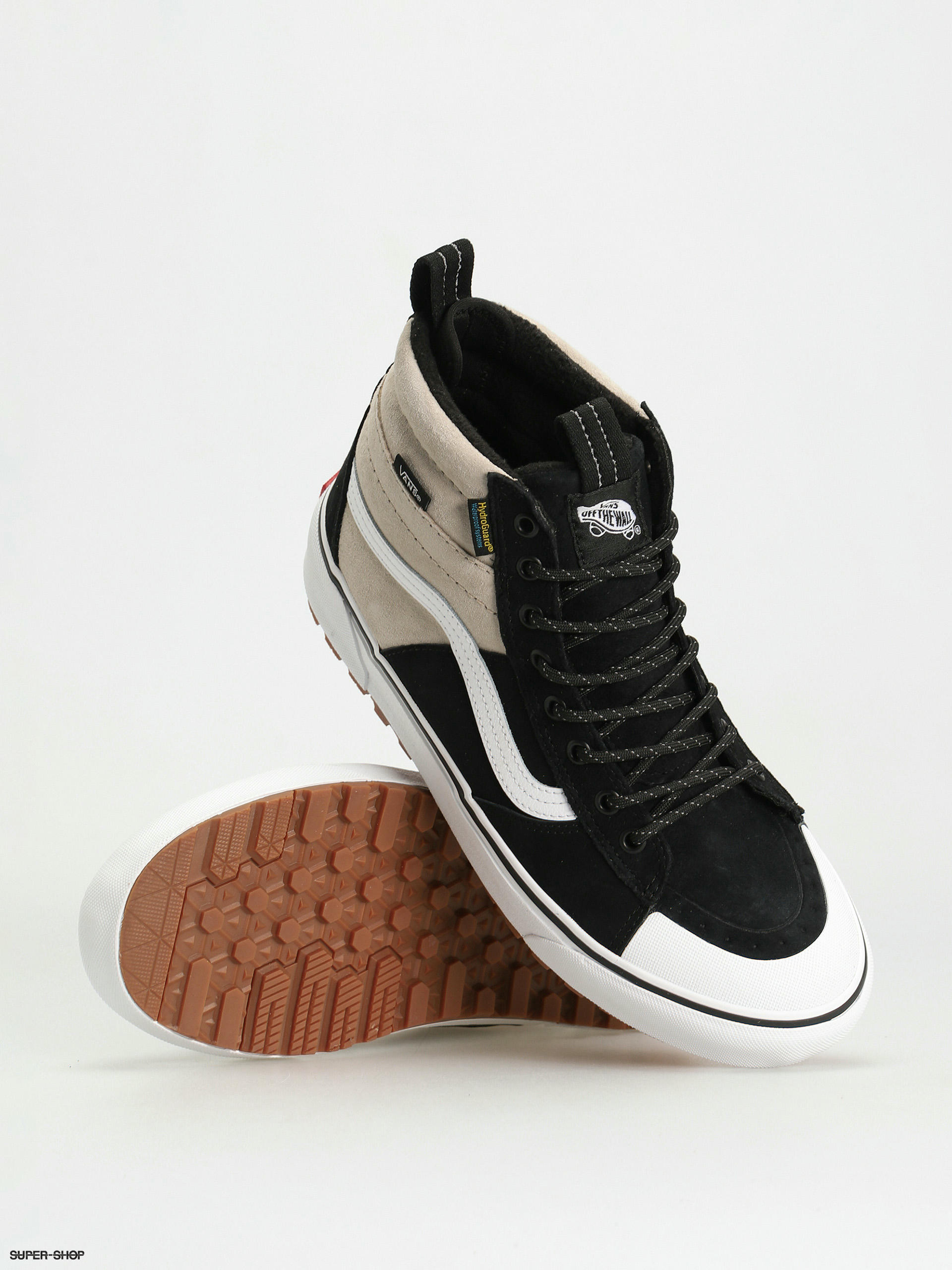 Vans sk8 best sale hi 2 tone