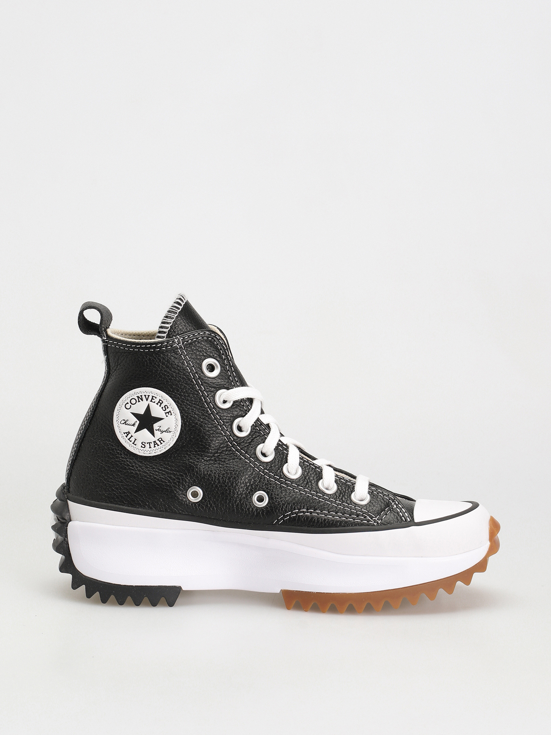 Converse Run Star Hike Hi Shoes black (black/white/gum)