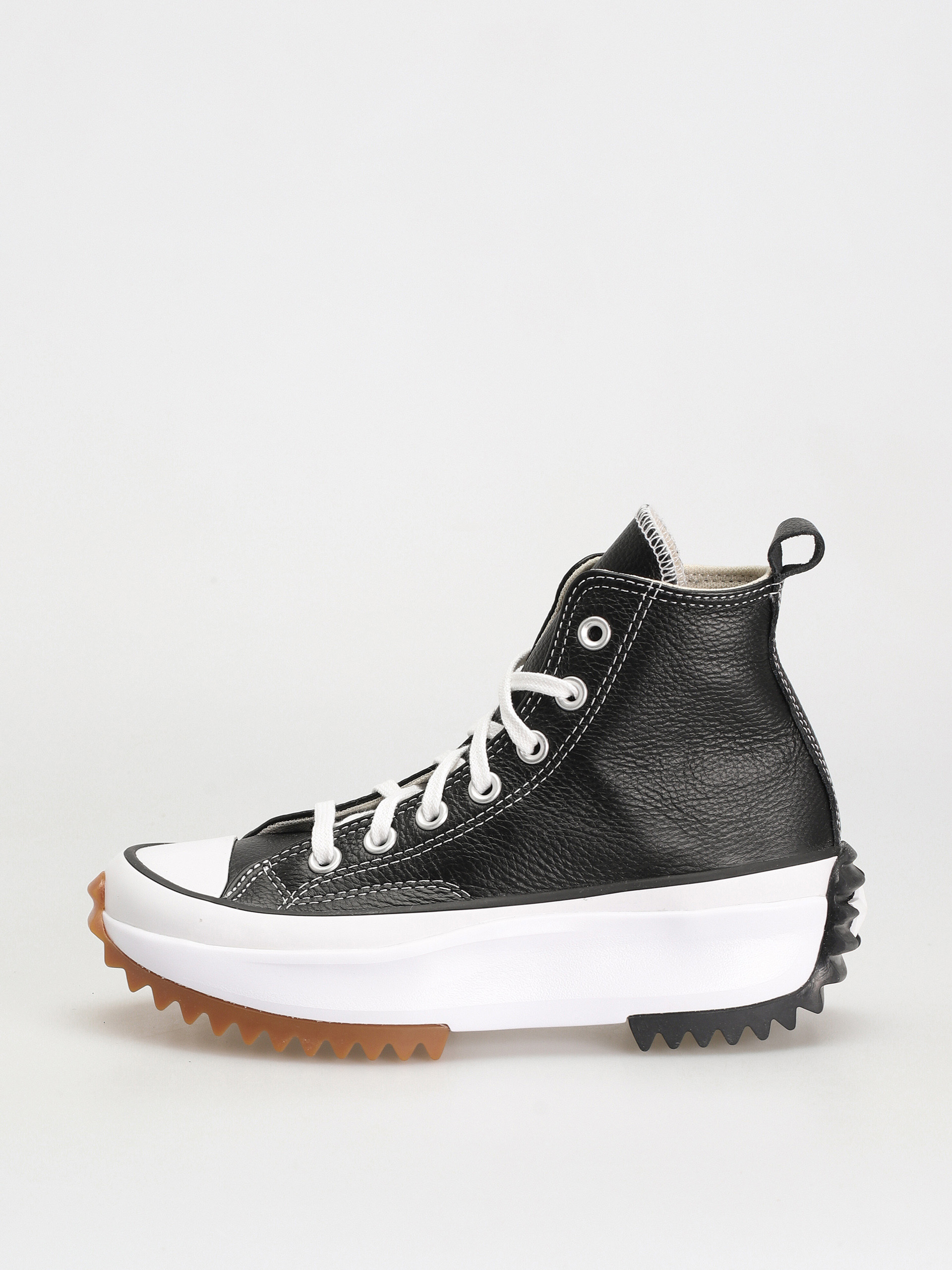 Converse Run Star Hike Hi Schuhe Schwarz black white gum