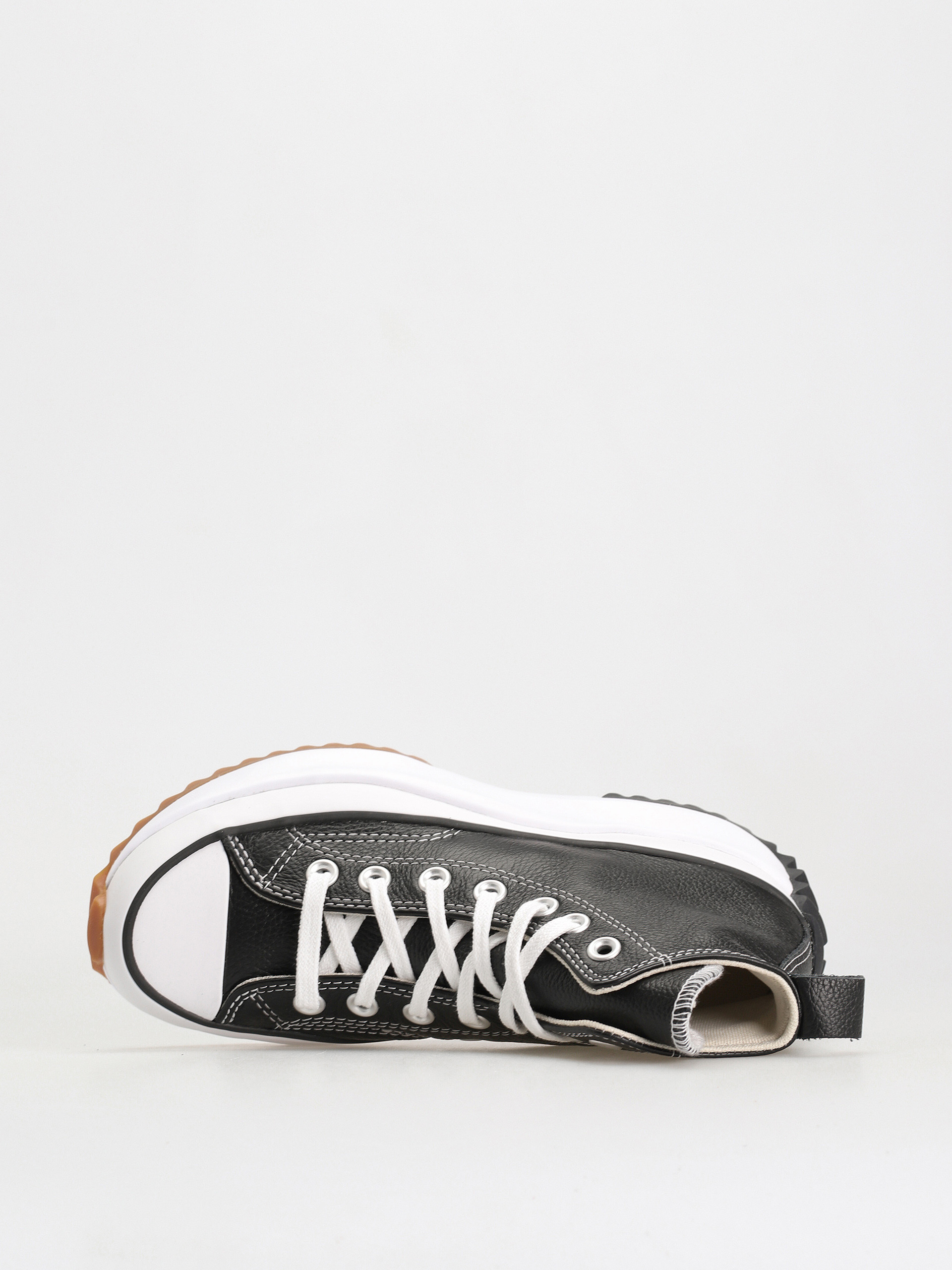 Converse Run Star Hike Hi Shoes (black/white/gum)