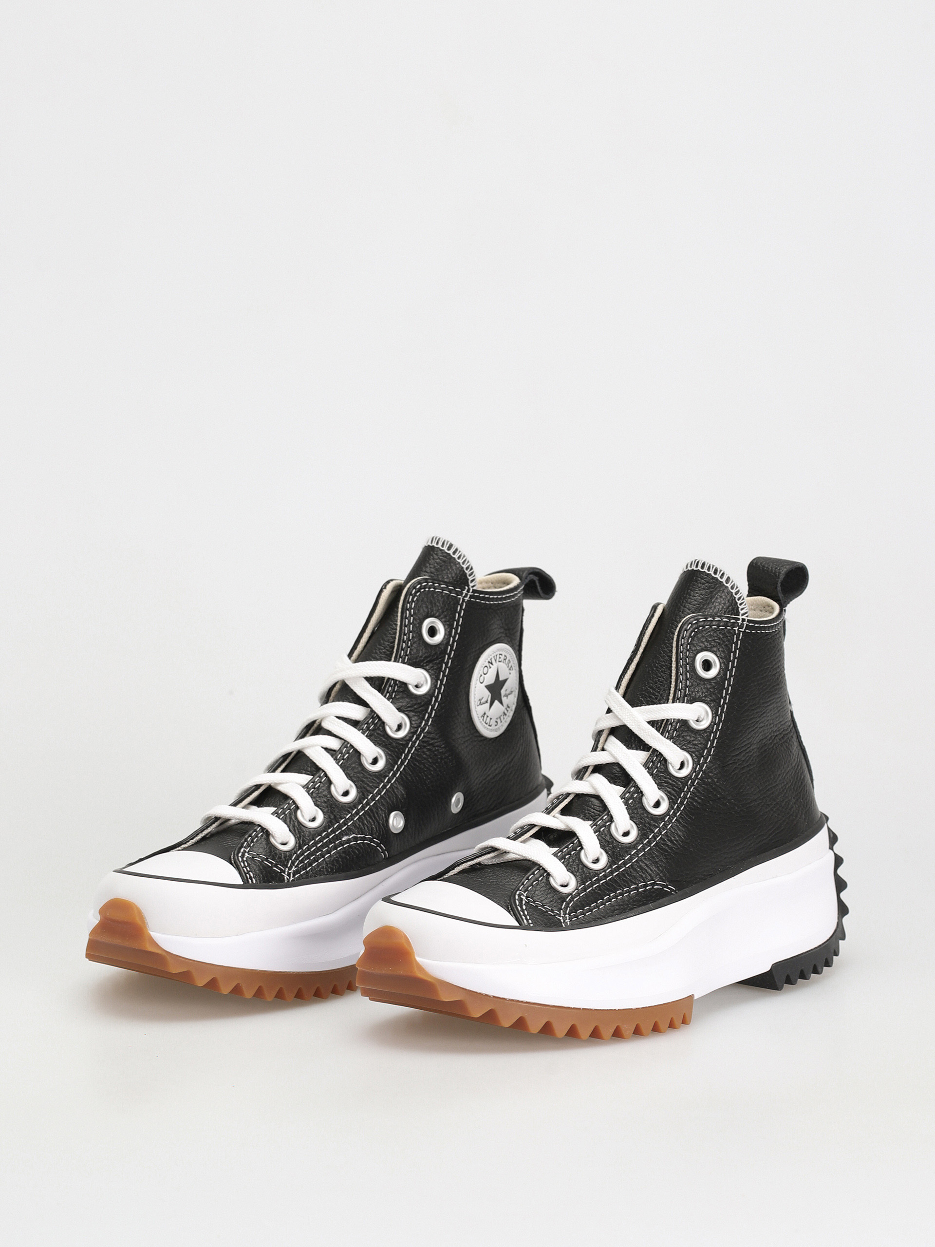 Converse Run Star Hike Hi Schuhe (black/white/gum)