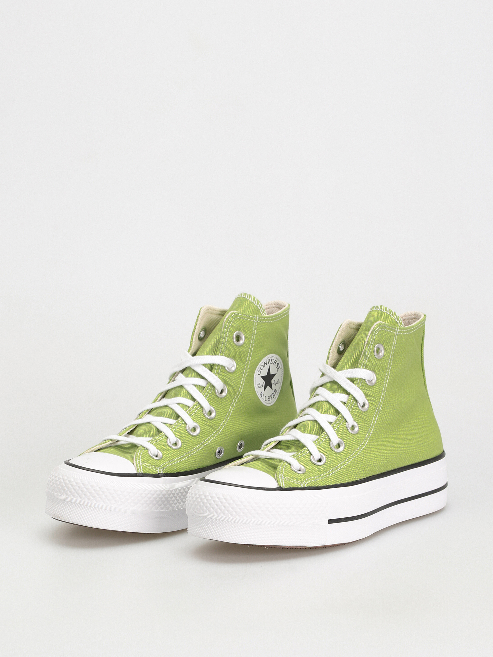 Converse Chuck Taylor All Star Lift Hi Chucks Wmn (vitality green/white/black)