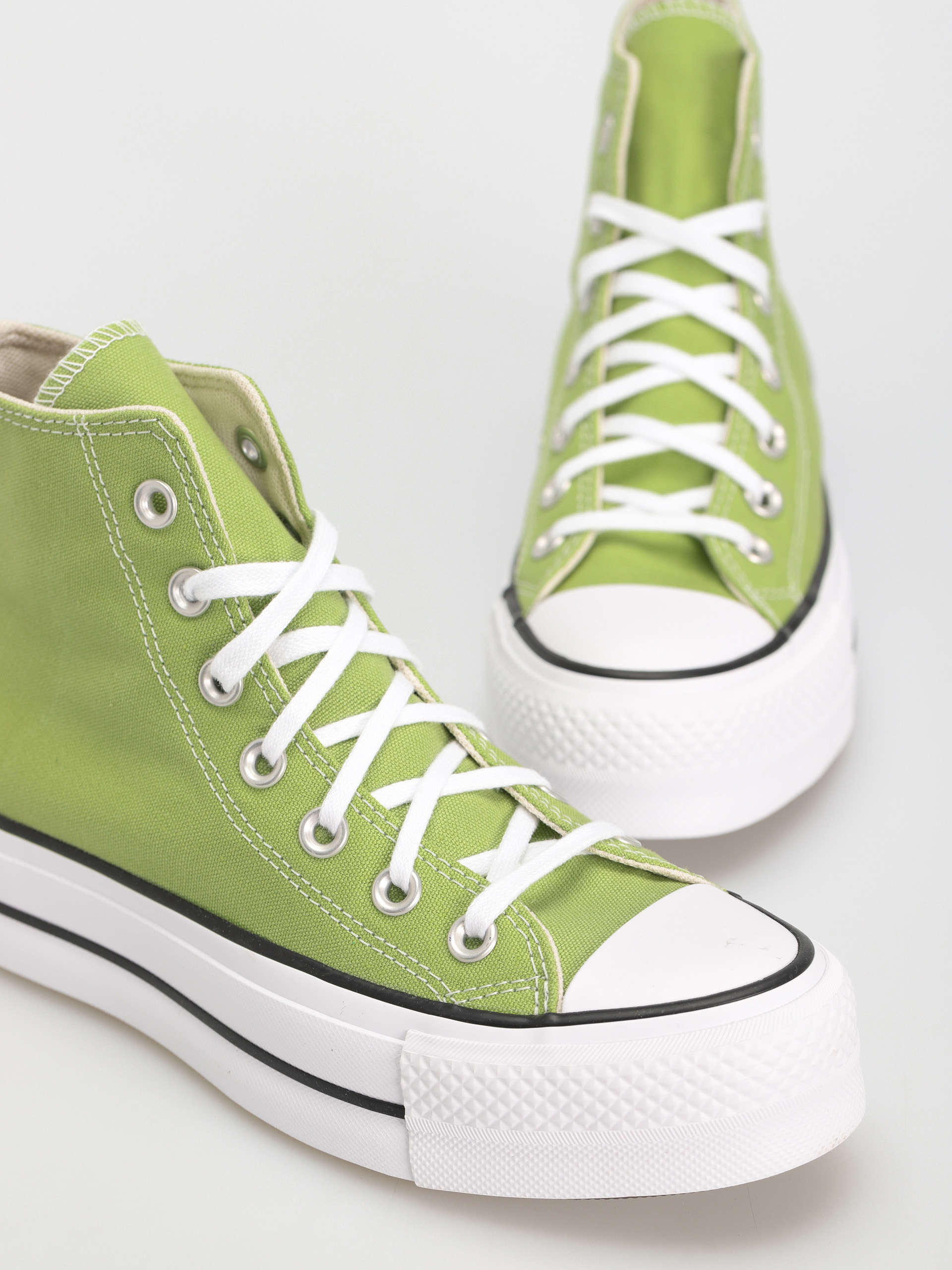 Converse Chuck Taylor All Star Lift Hi Chucks Wmn (vitality green/white/black)