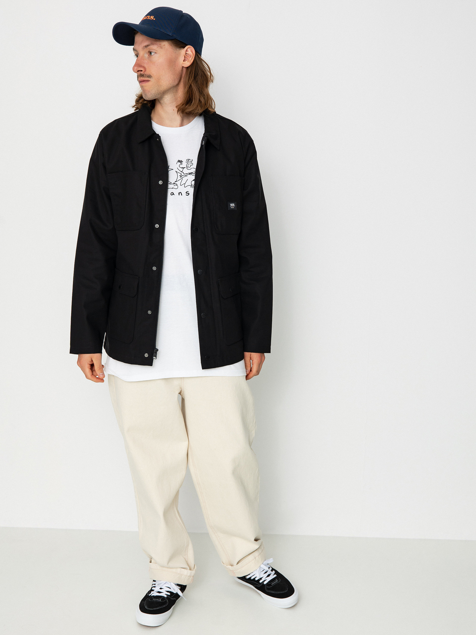 Vans Drill Chore Coat Lined Jacket (black)