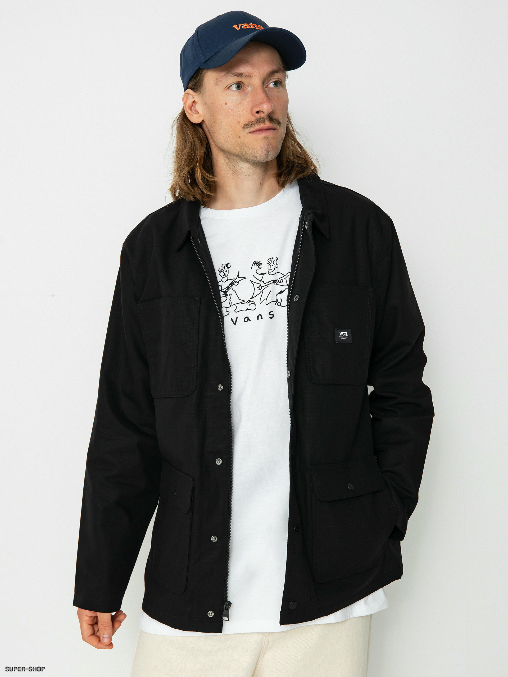 Vans Drill Chore Coat Lined Jacket black