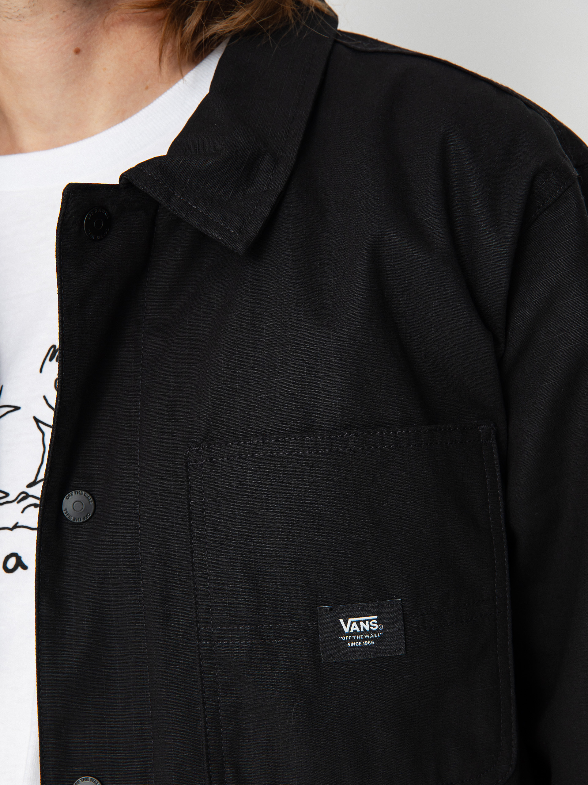 Vans Drill Chore Coat Lined Jacket (black)